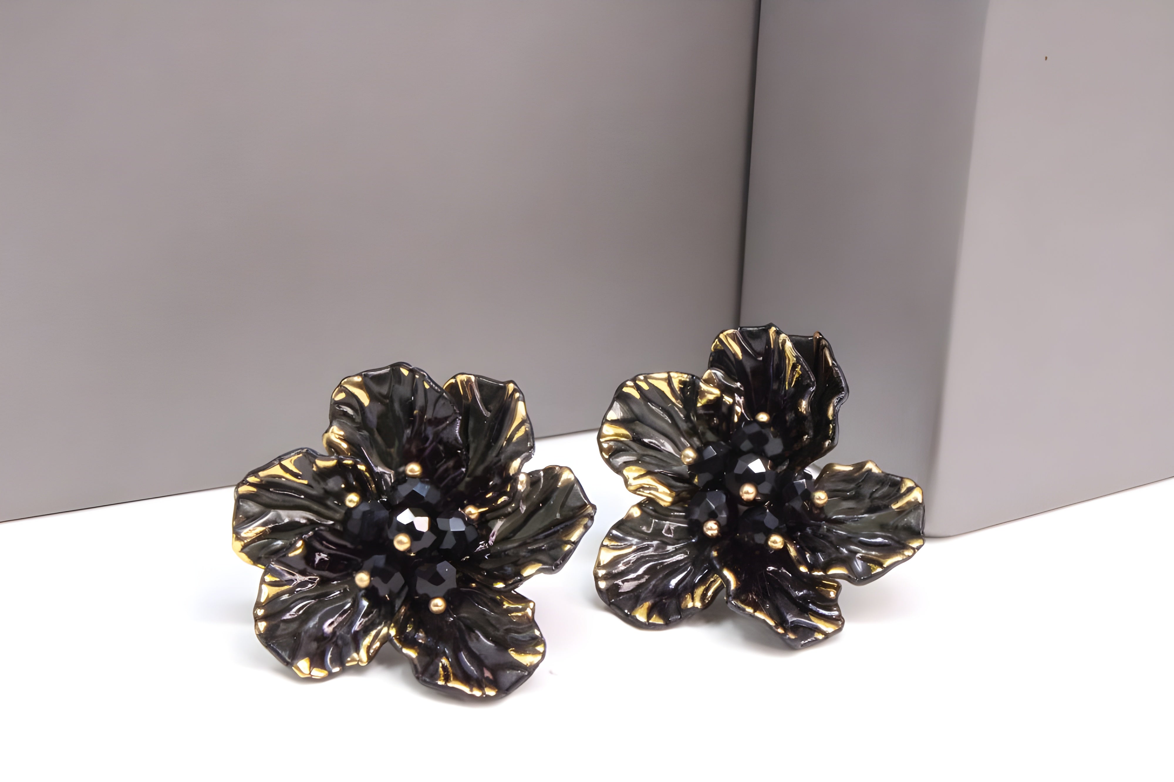 Regal Rose Earrings