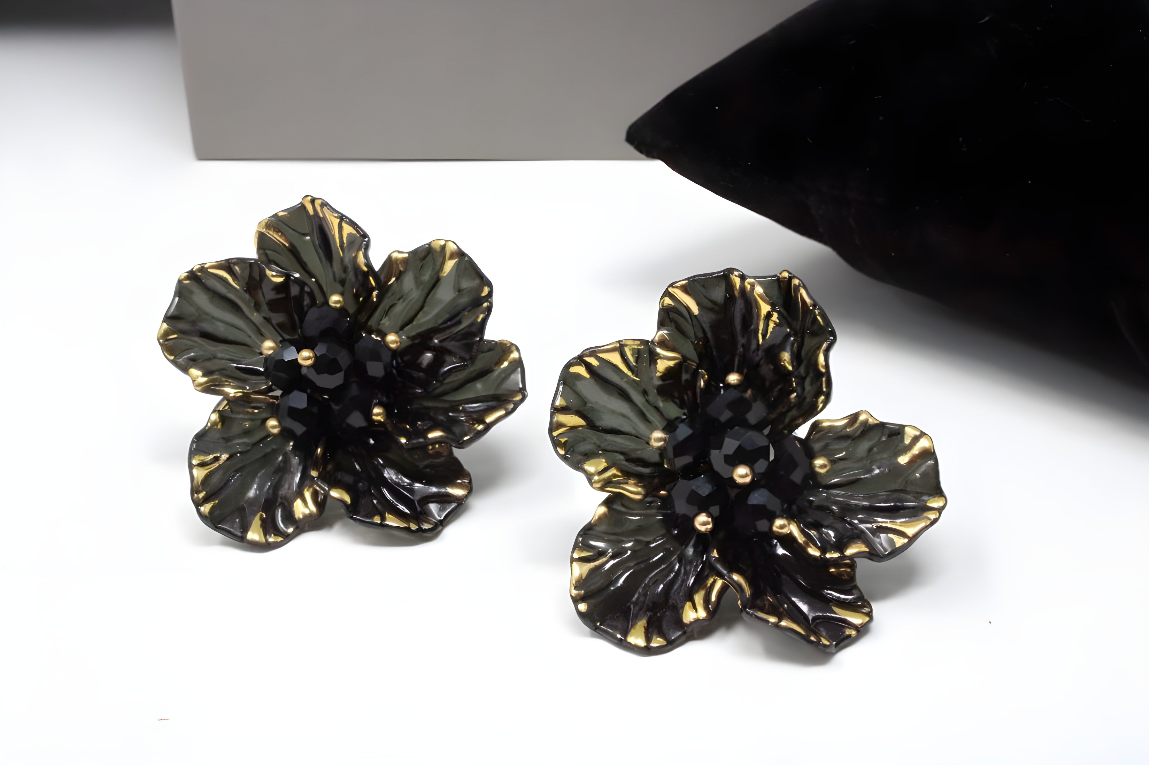 Regal Rose Earrings