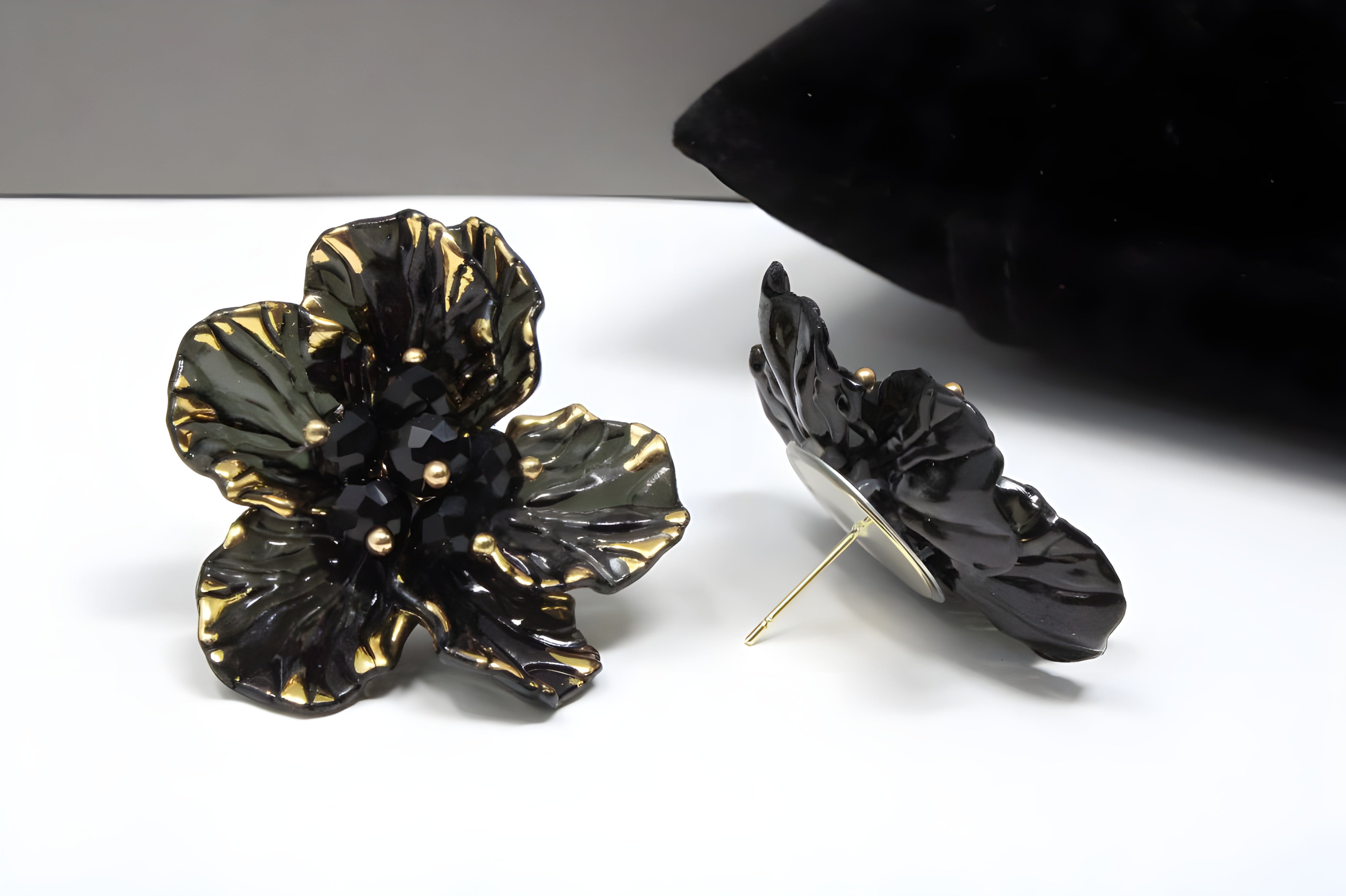 Regal Rose Earrings