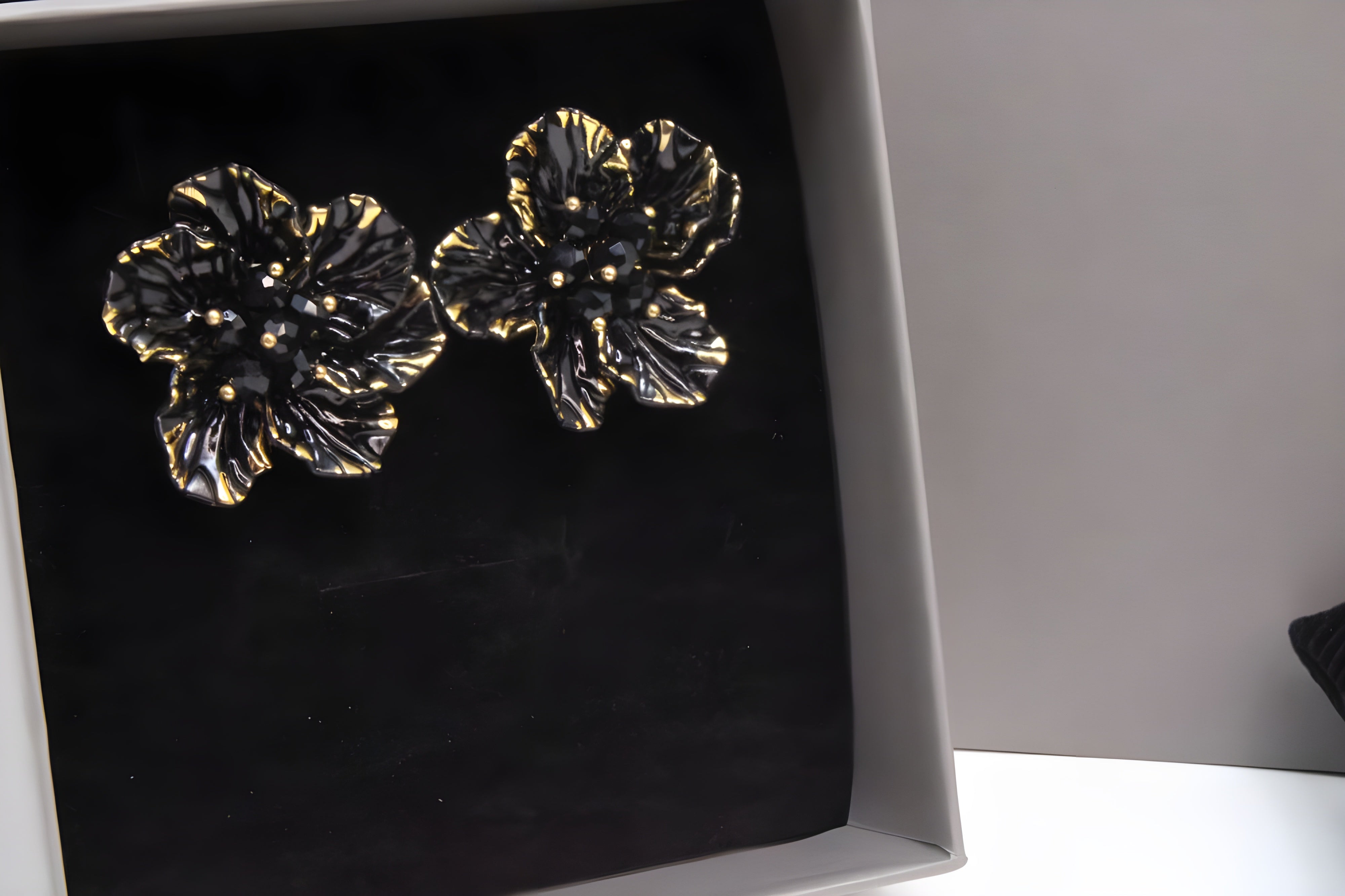 Regal Rose Earrings