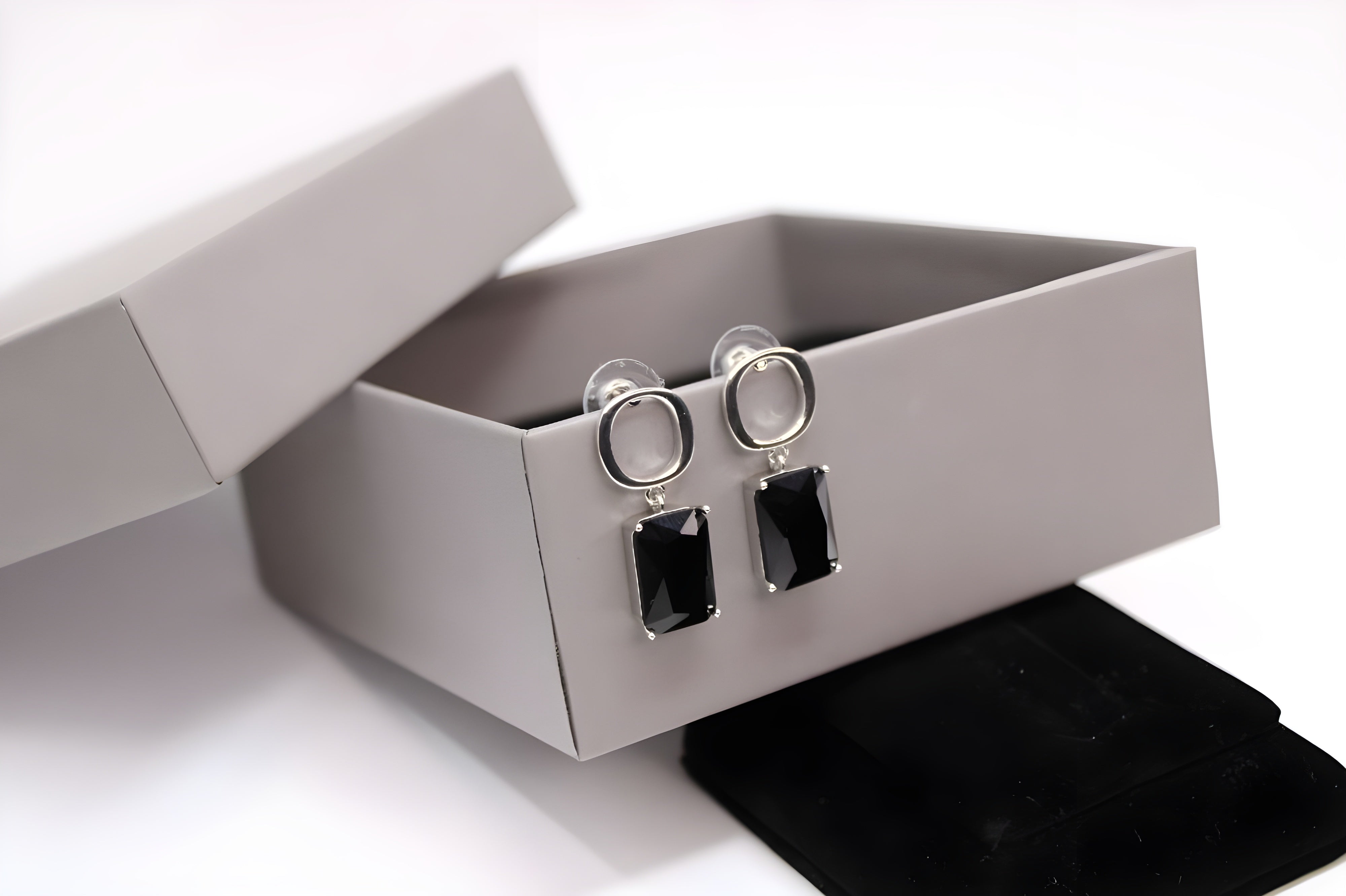 Monochrome Essence Hoops Earring