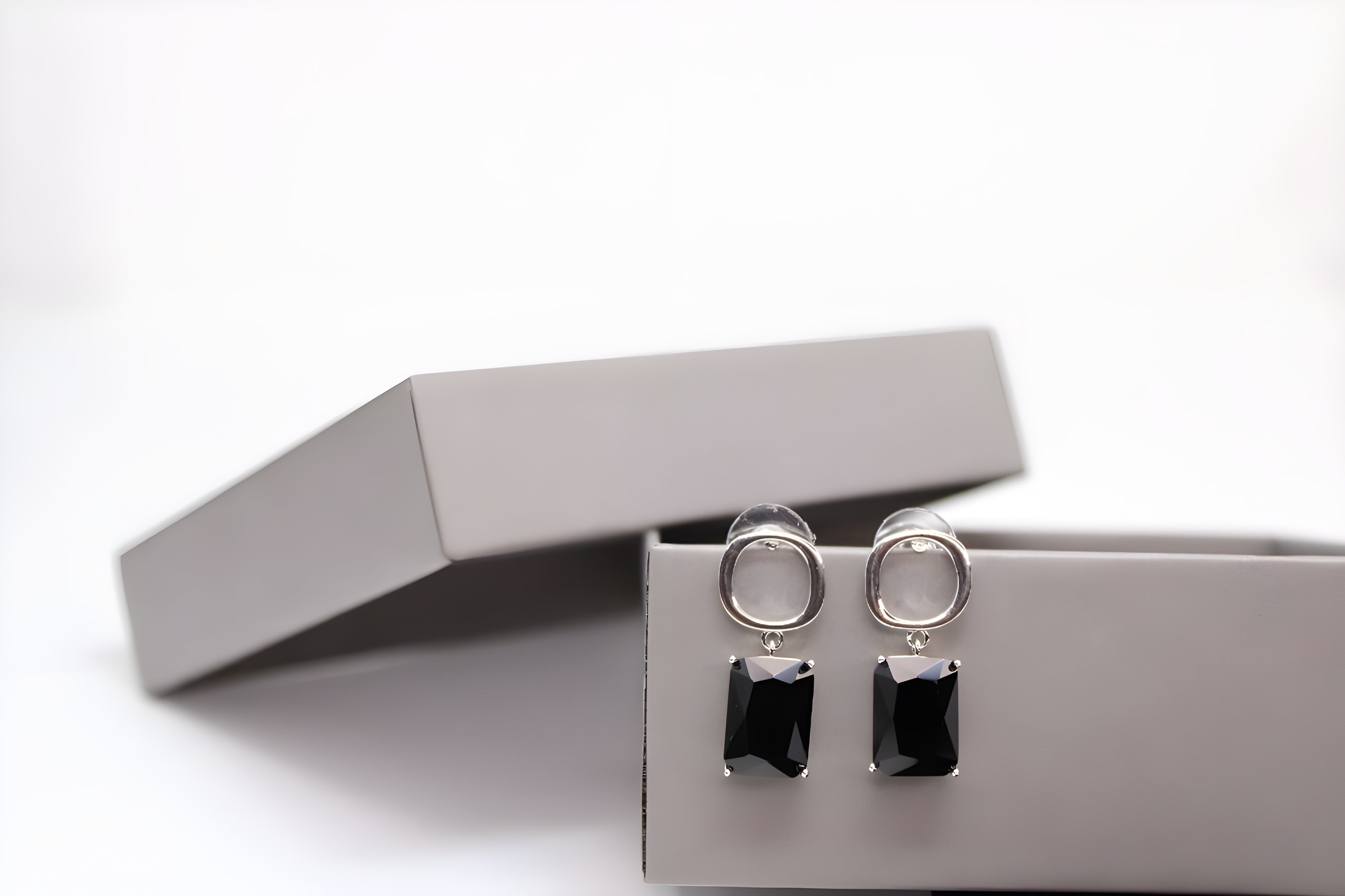 Monochrome Essence Hoops Earring