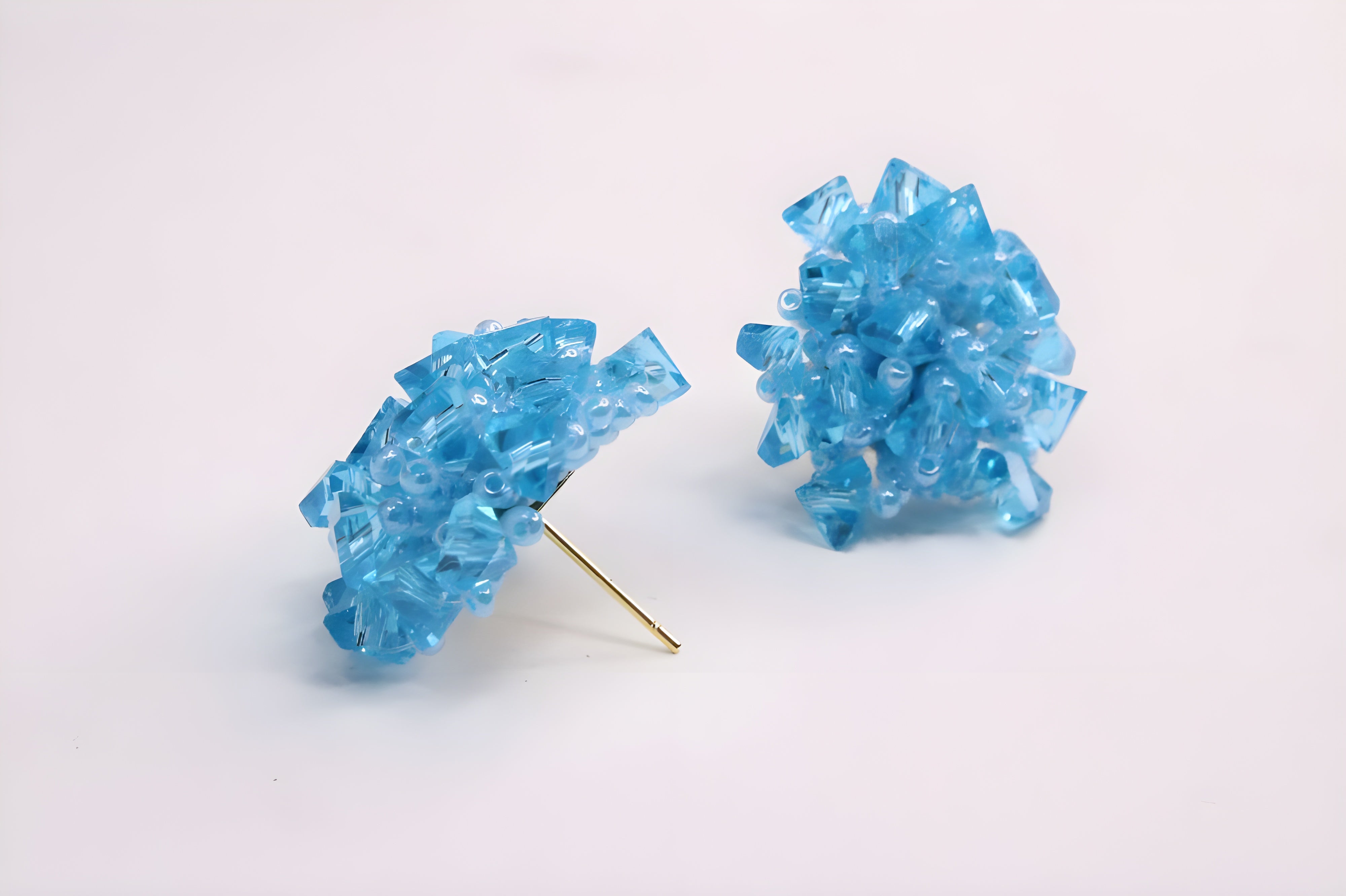 Blossom Burst Colorful Petal Studs
