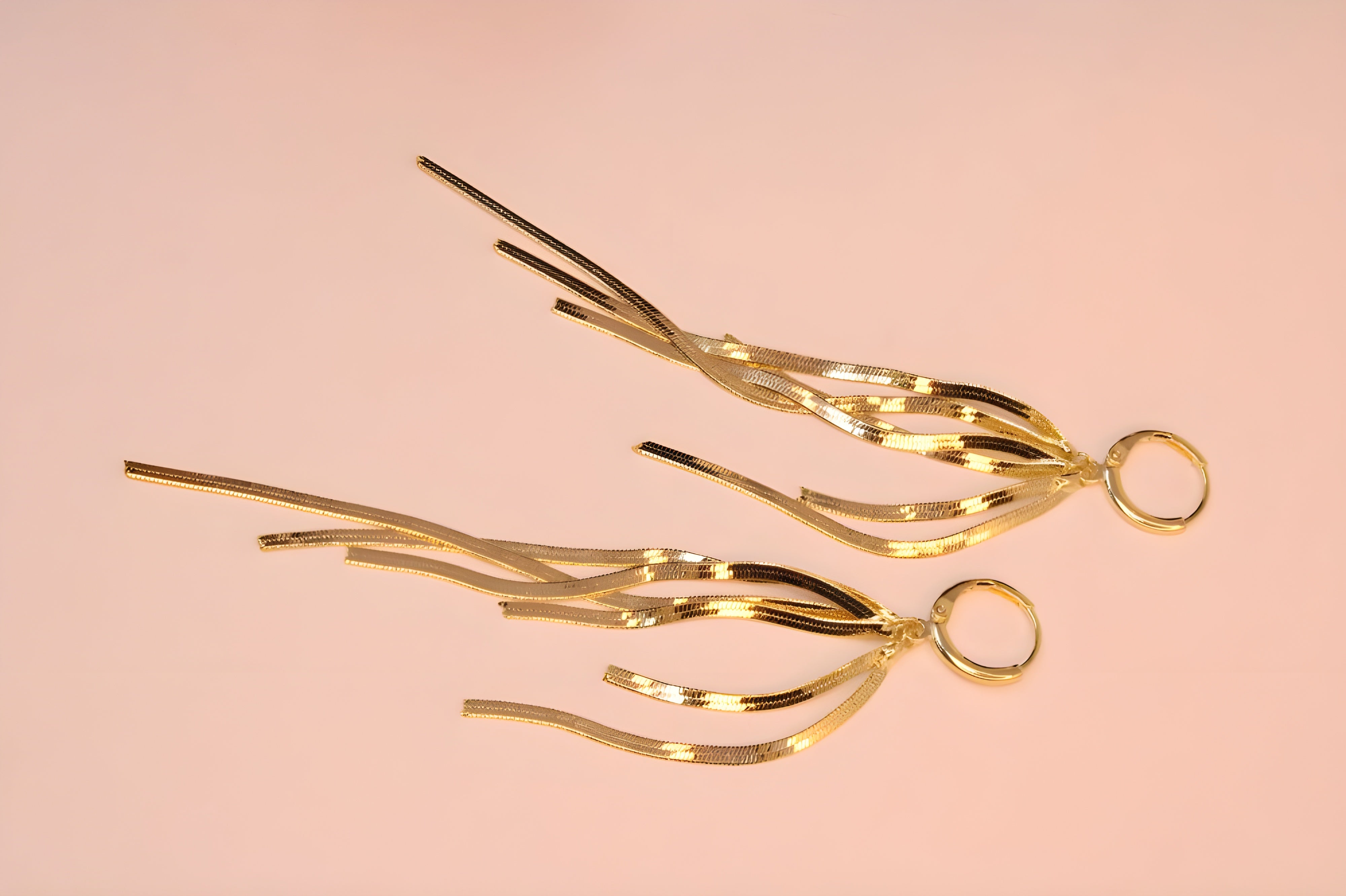 Gilded Drape Radiance Earrings