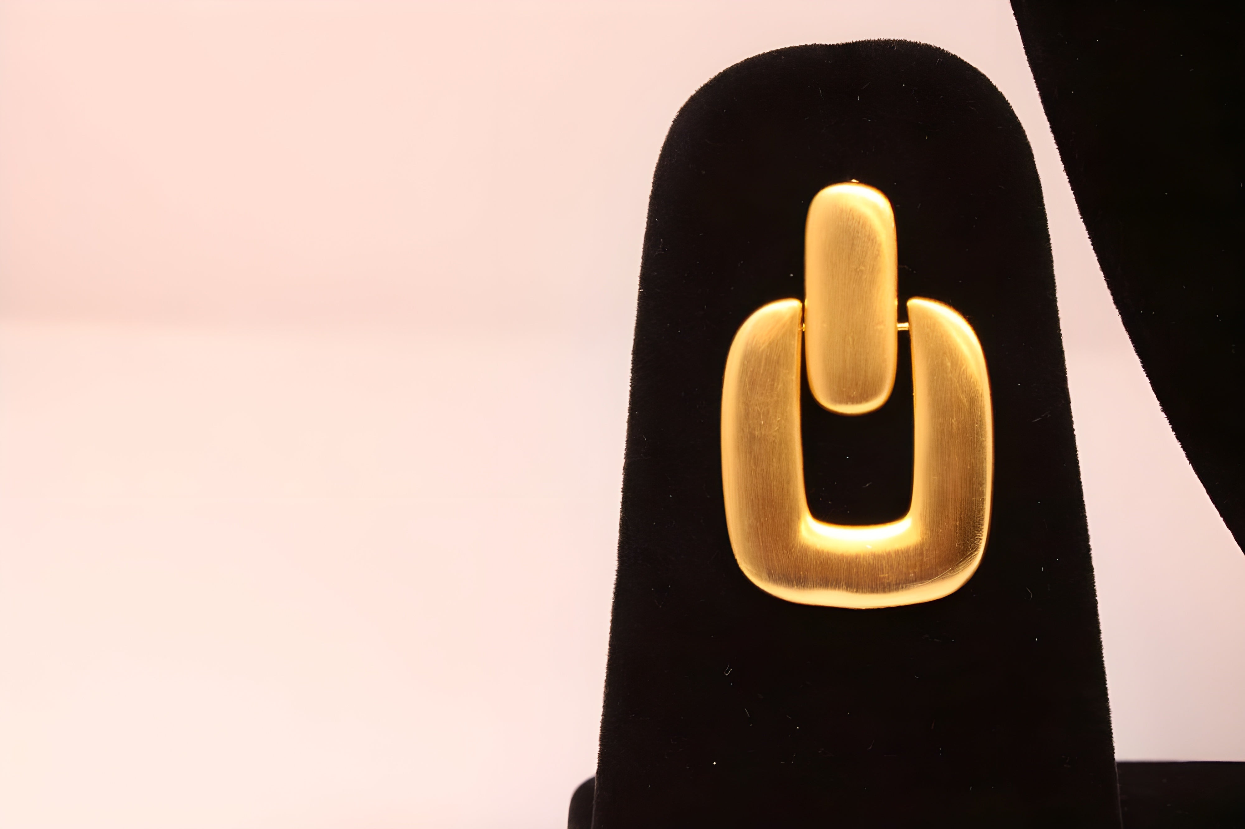 Gilded Lux Rectangle Earrings