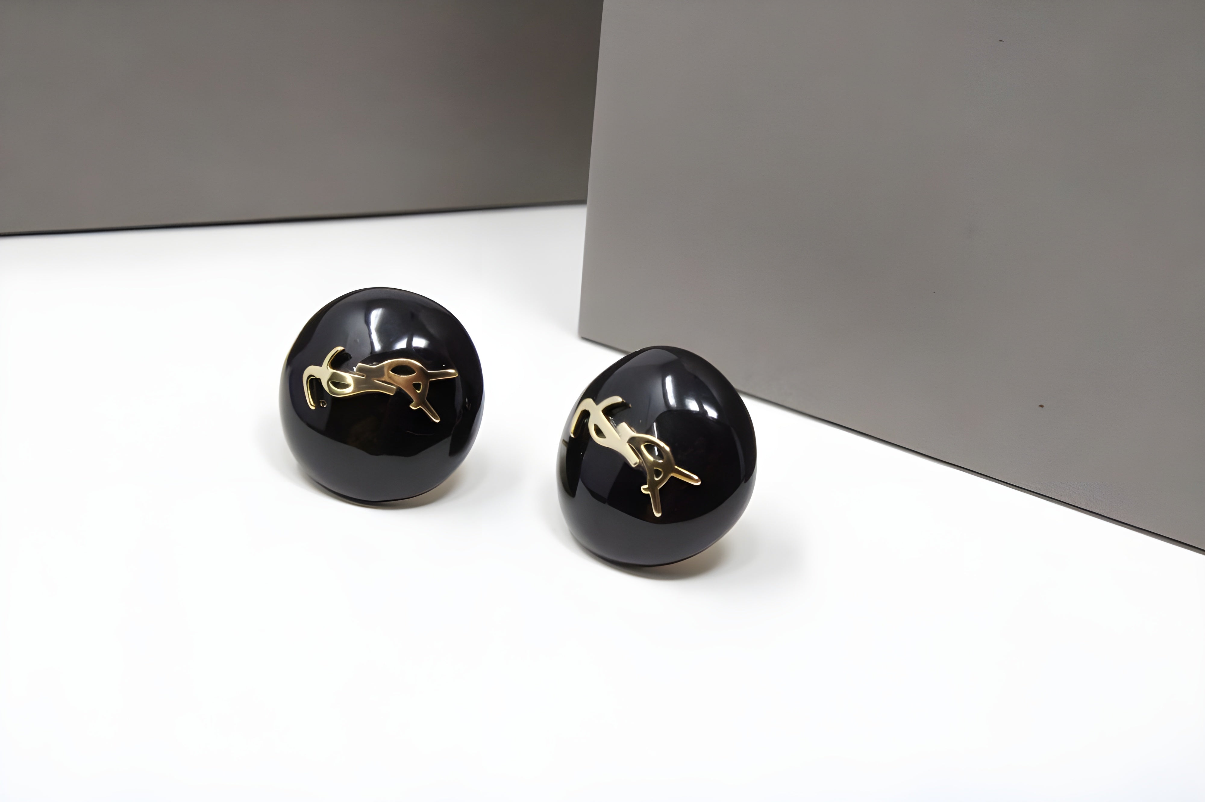 Iconic YSL Stud Earrings