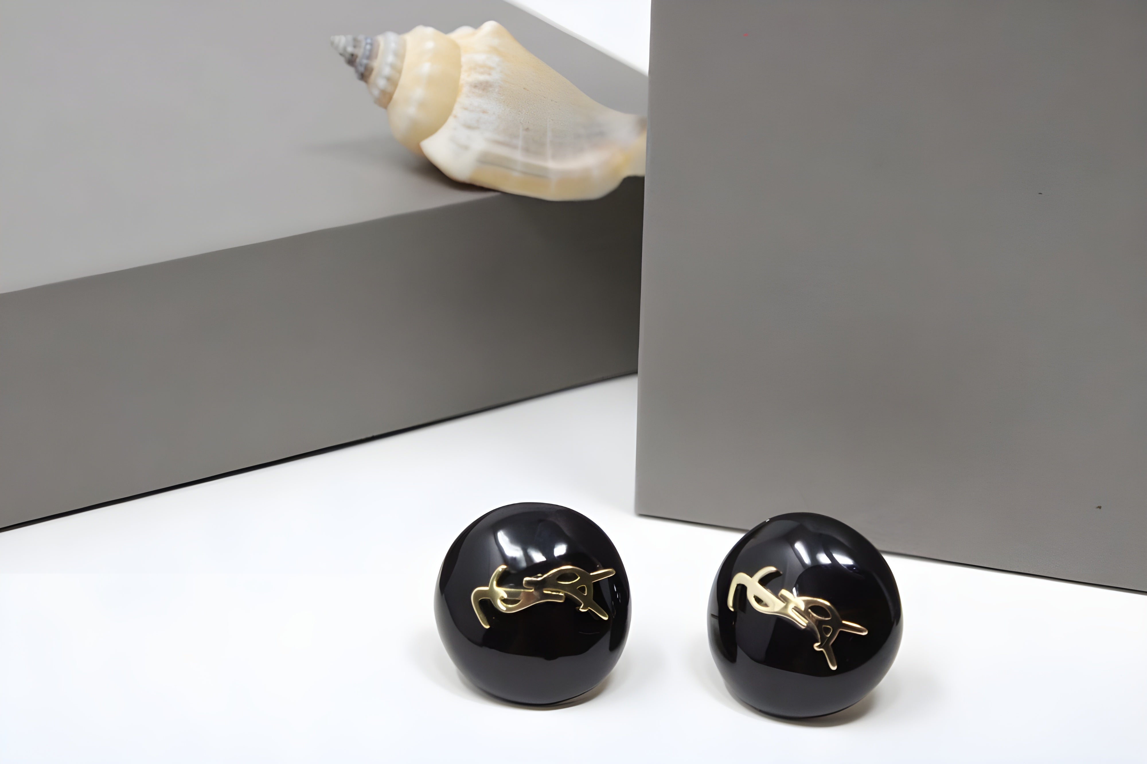 Iconic YSL Stud Earrings