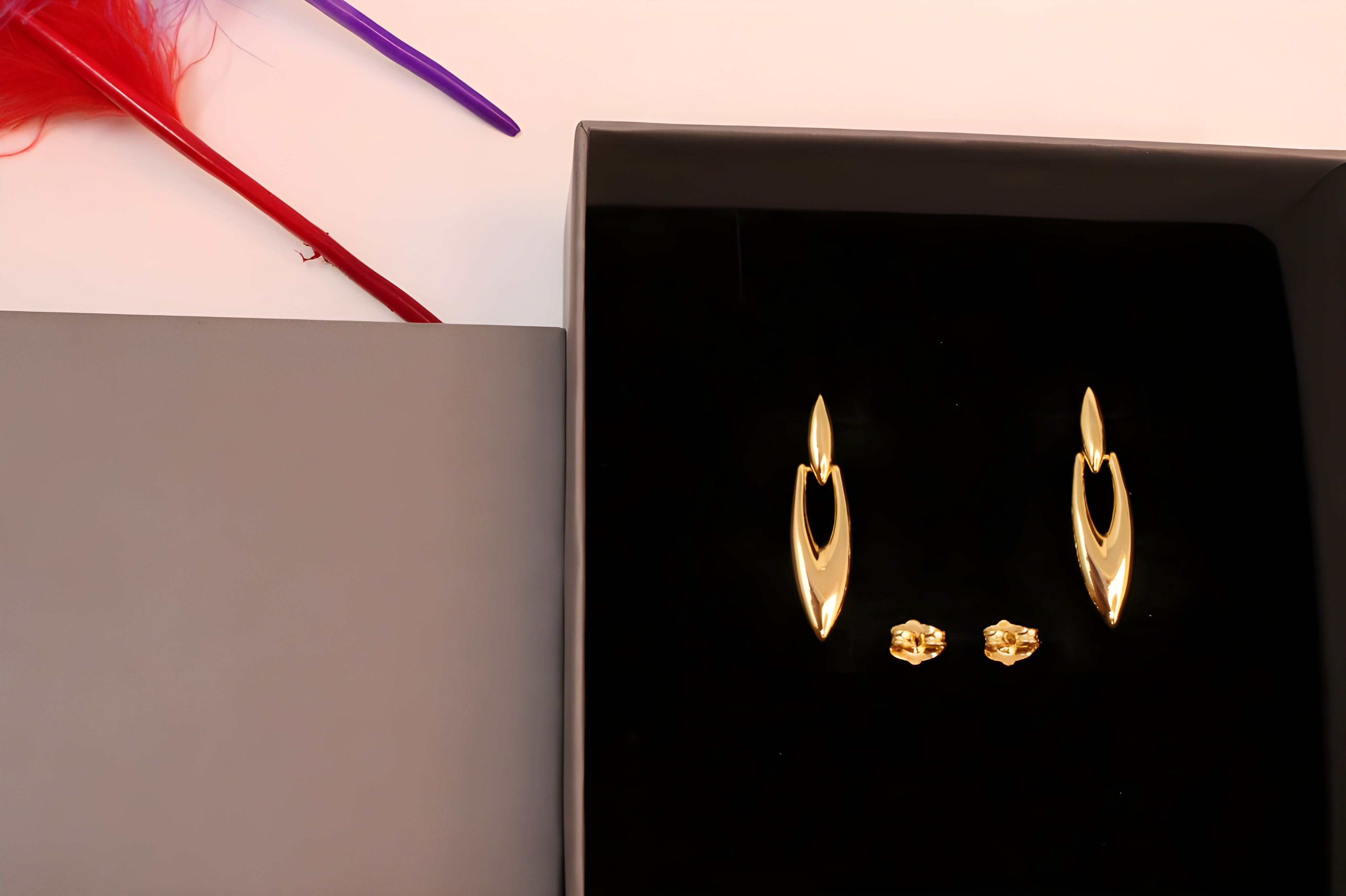 Gilded Torque Radiance Earrings