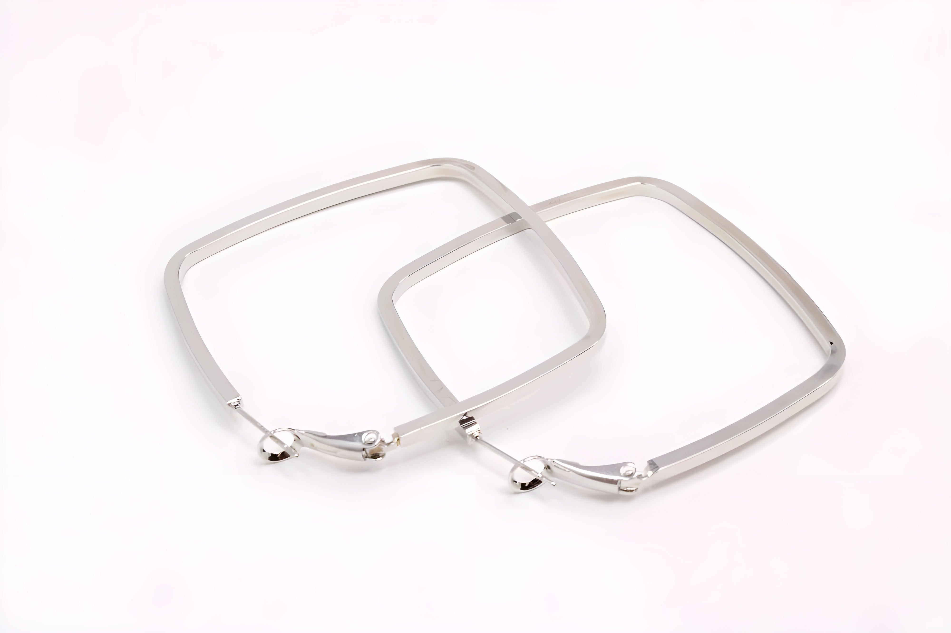 Onyx Gleam Alloy Earrings