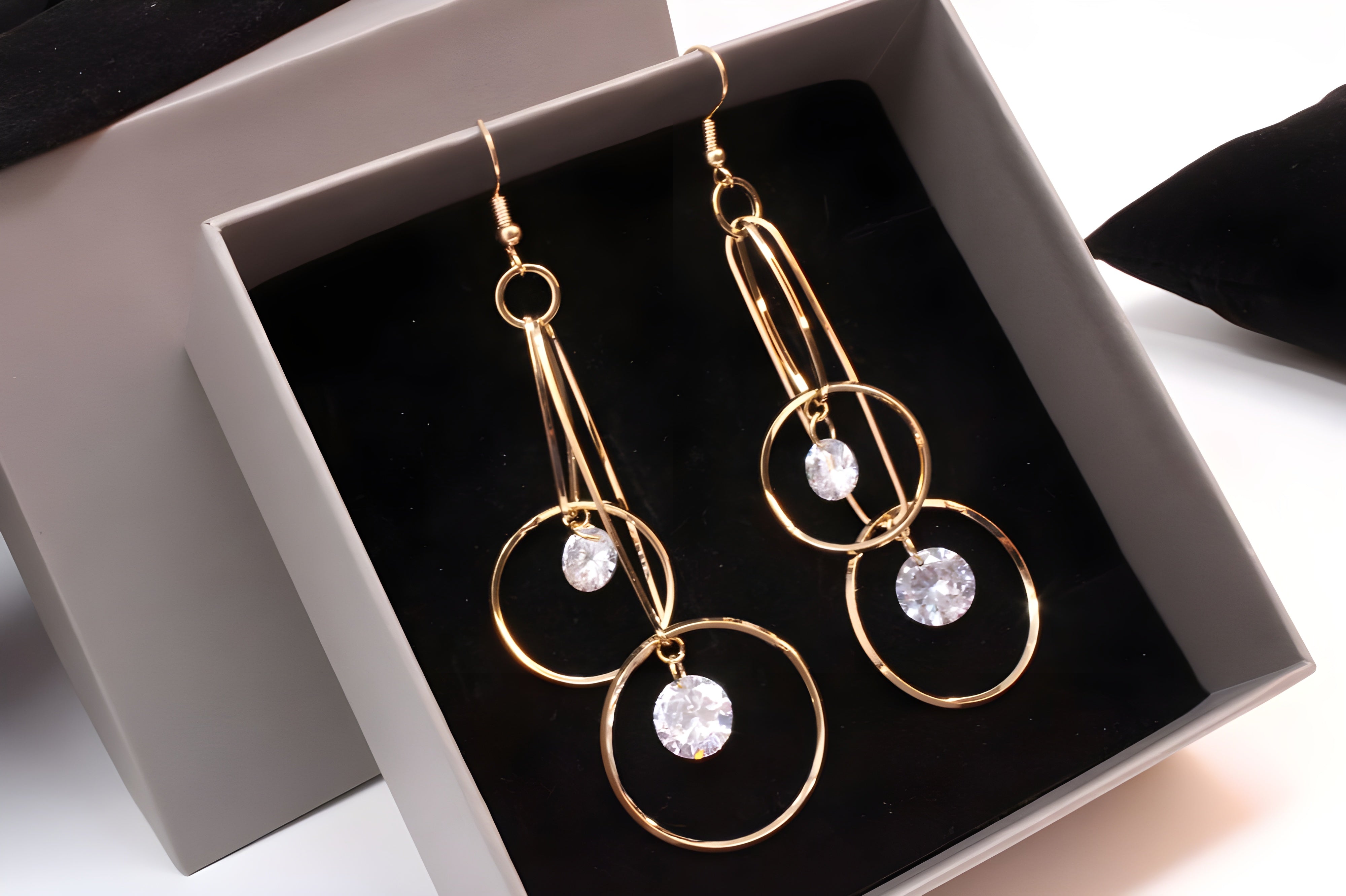 Velvet Noir Earrings