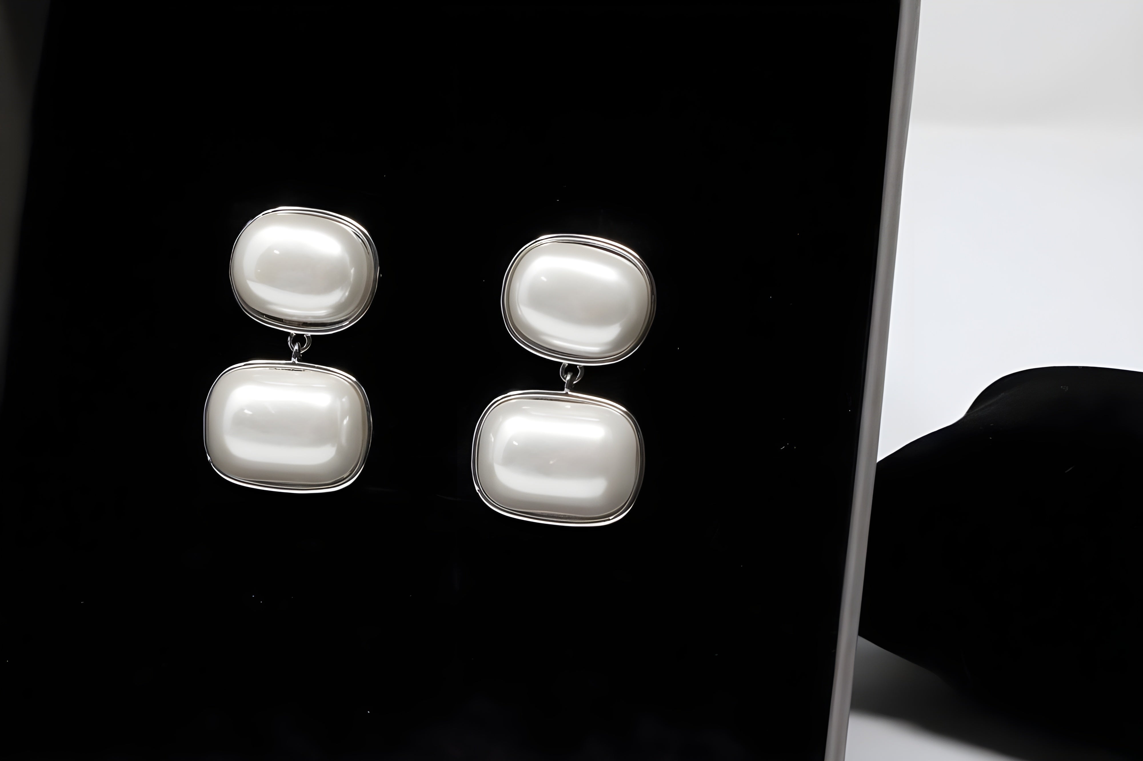 Pearl Frost Fancy Earrings