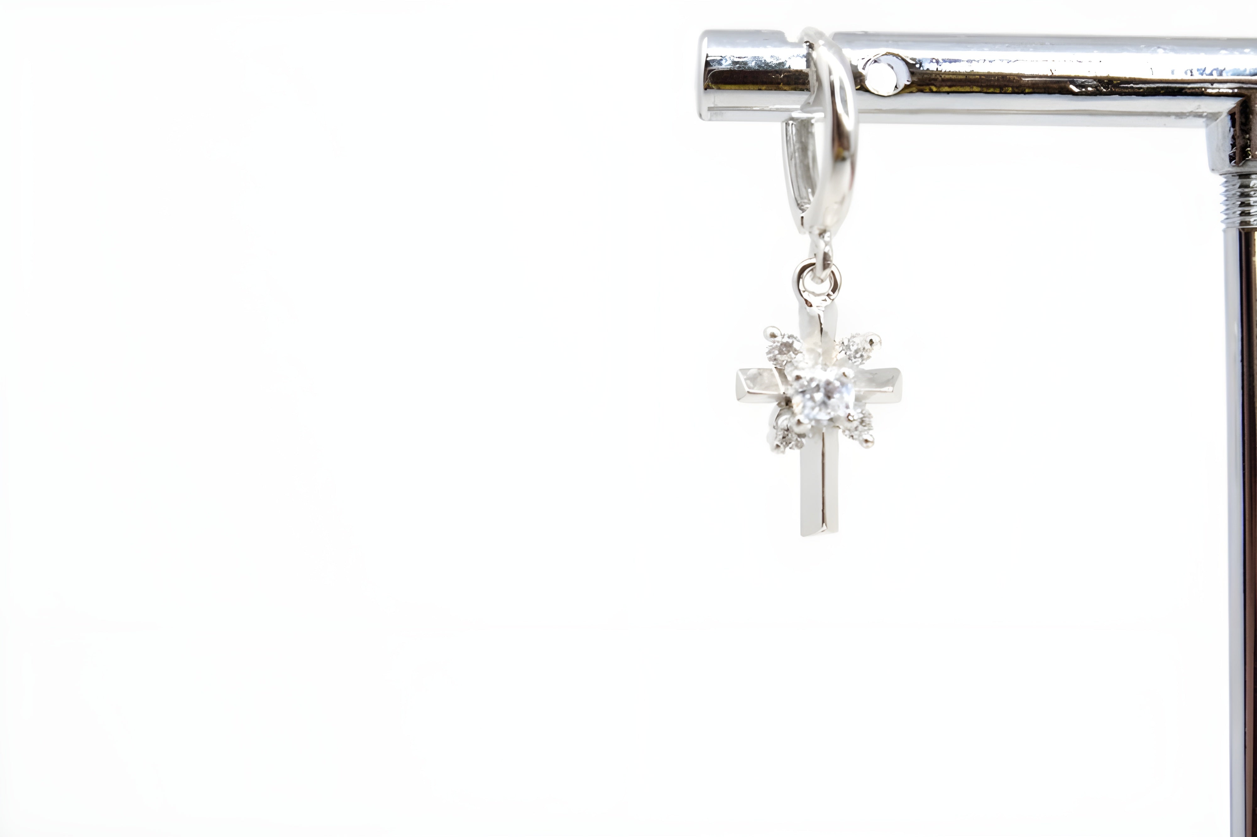 Radiant Gleam Sterling Silver Salver Earrings