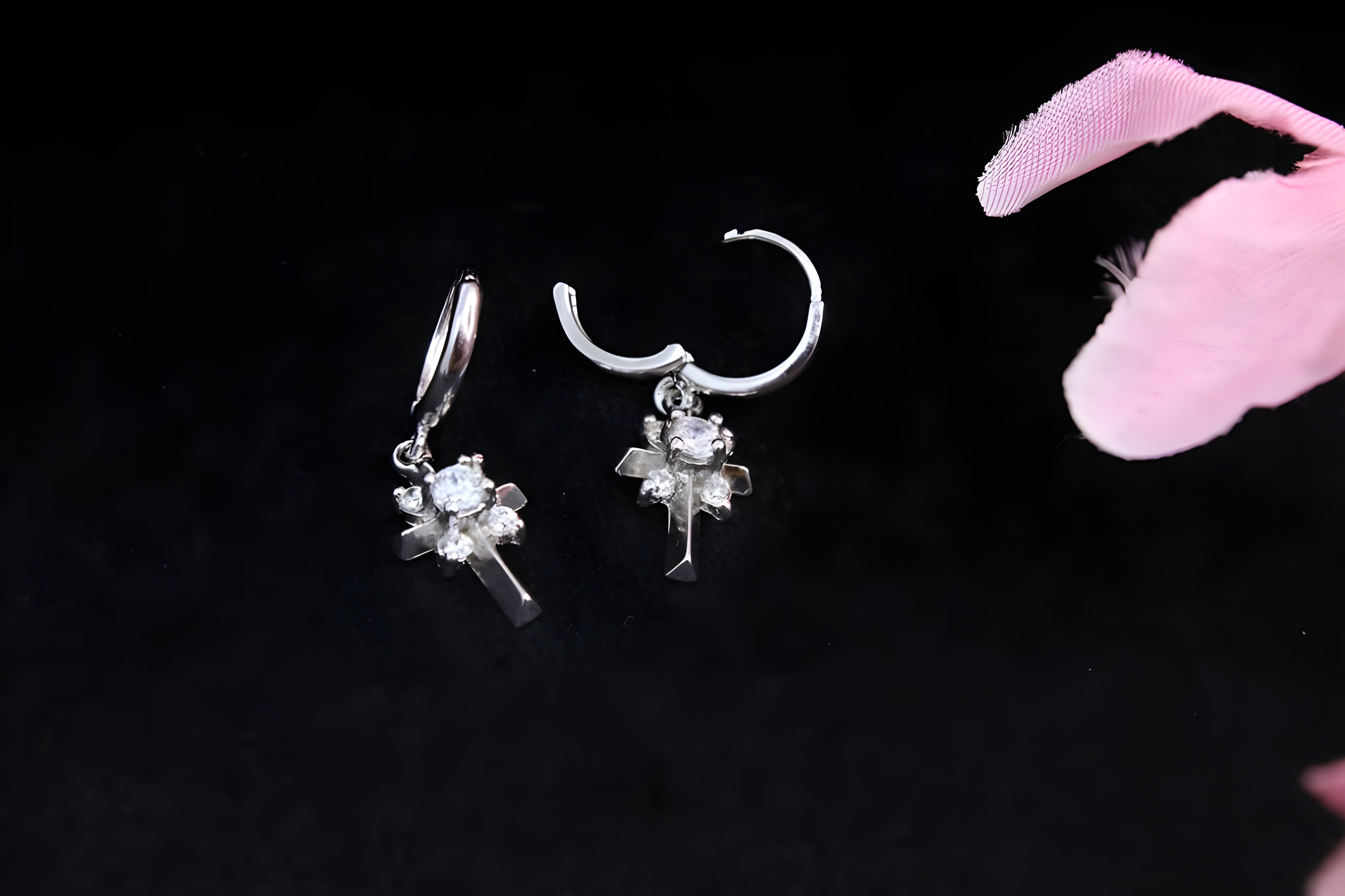 Radiant Gleam Sterling Silver Salver Earrings