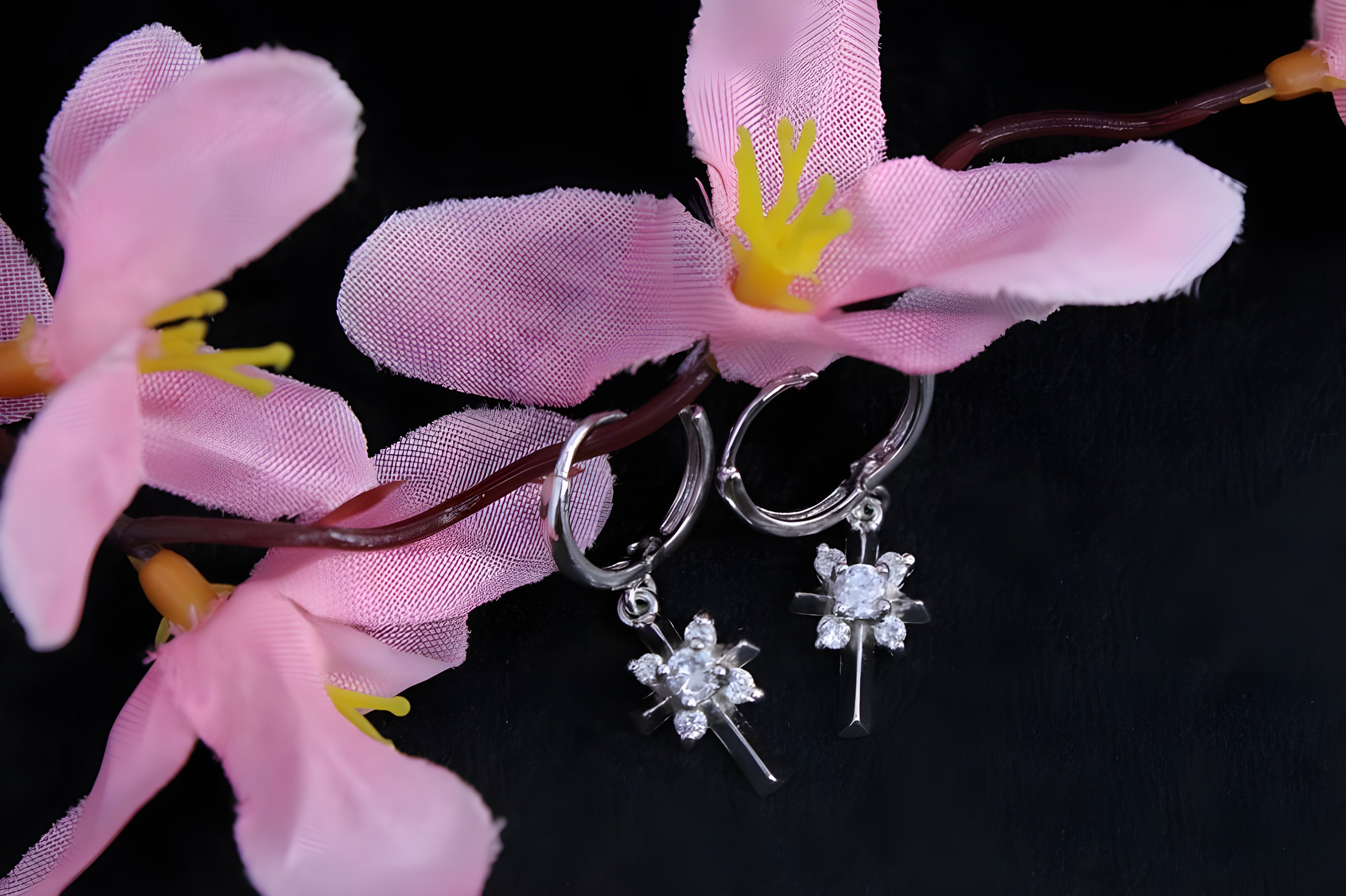 Radiant Gleam Sterling Silver Salver Earrings