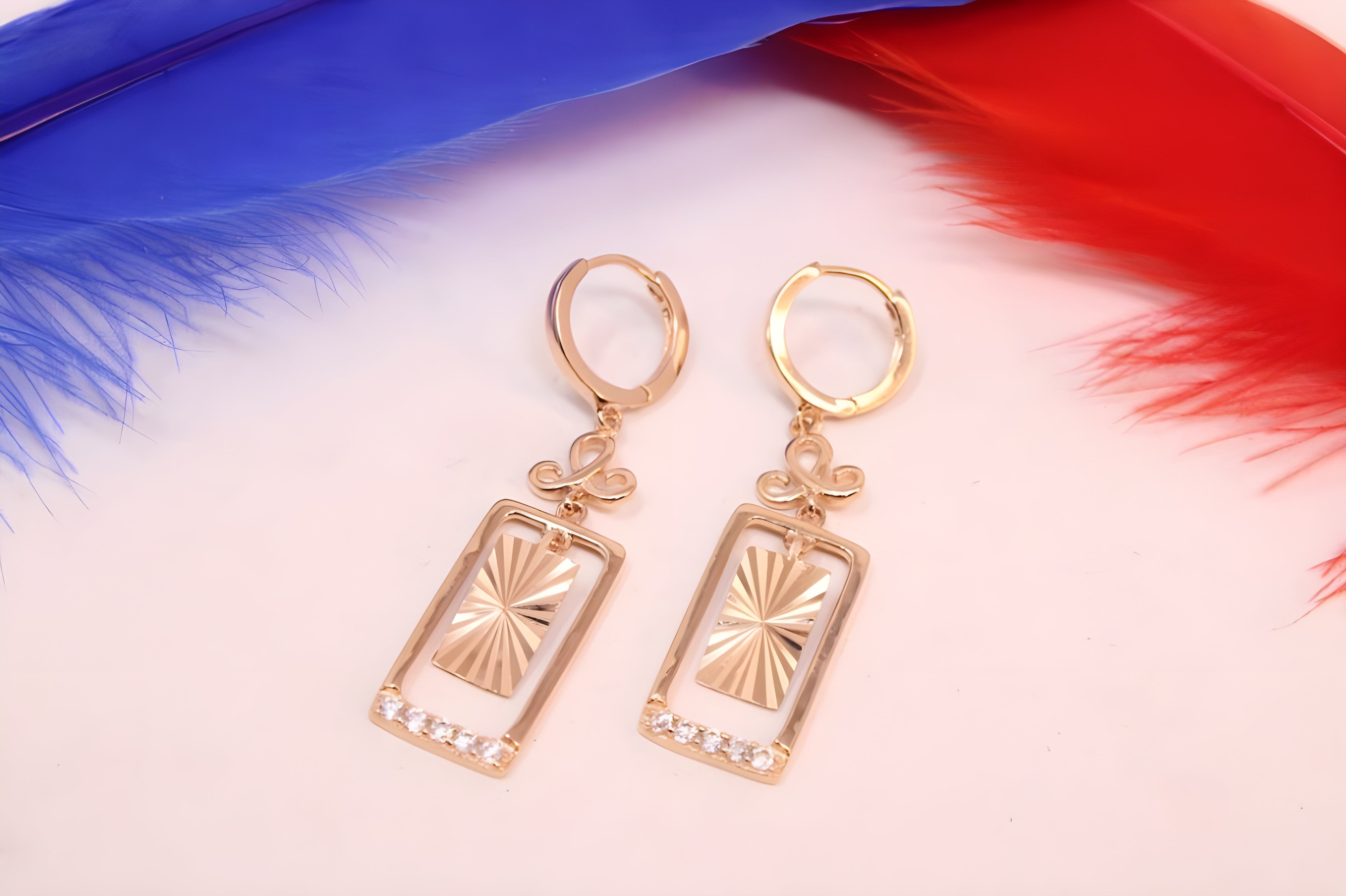 Lustre Luxe Crystal Sterling Silver Earrings