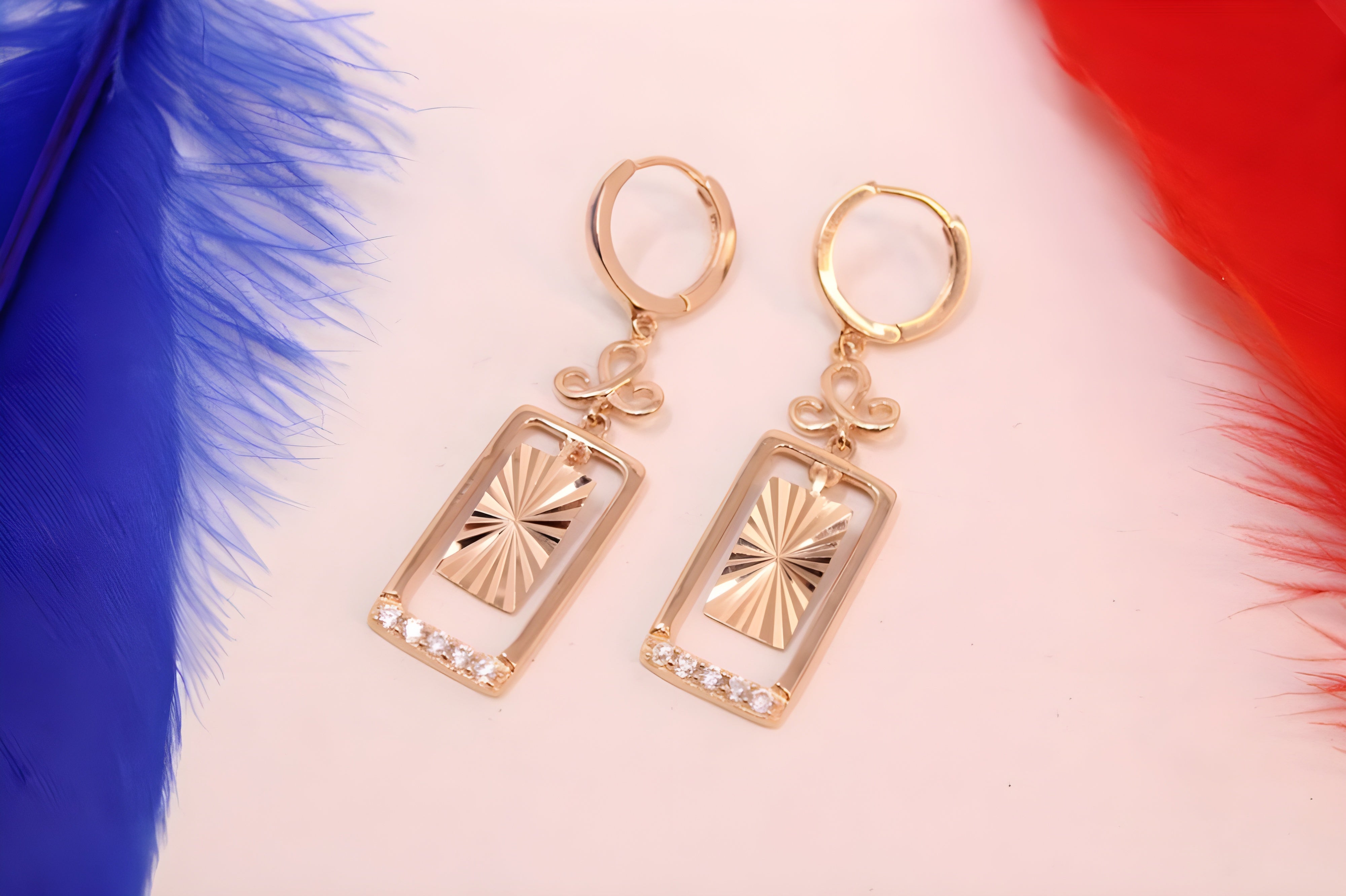 Lustre Luxe Crystal Sterling Silver Earrings