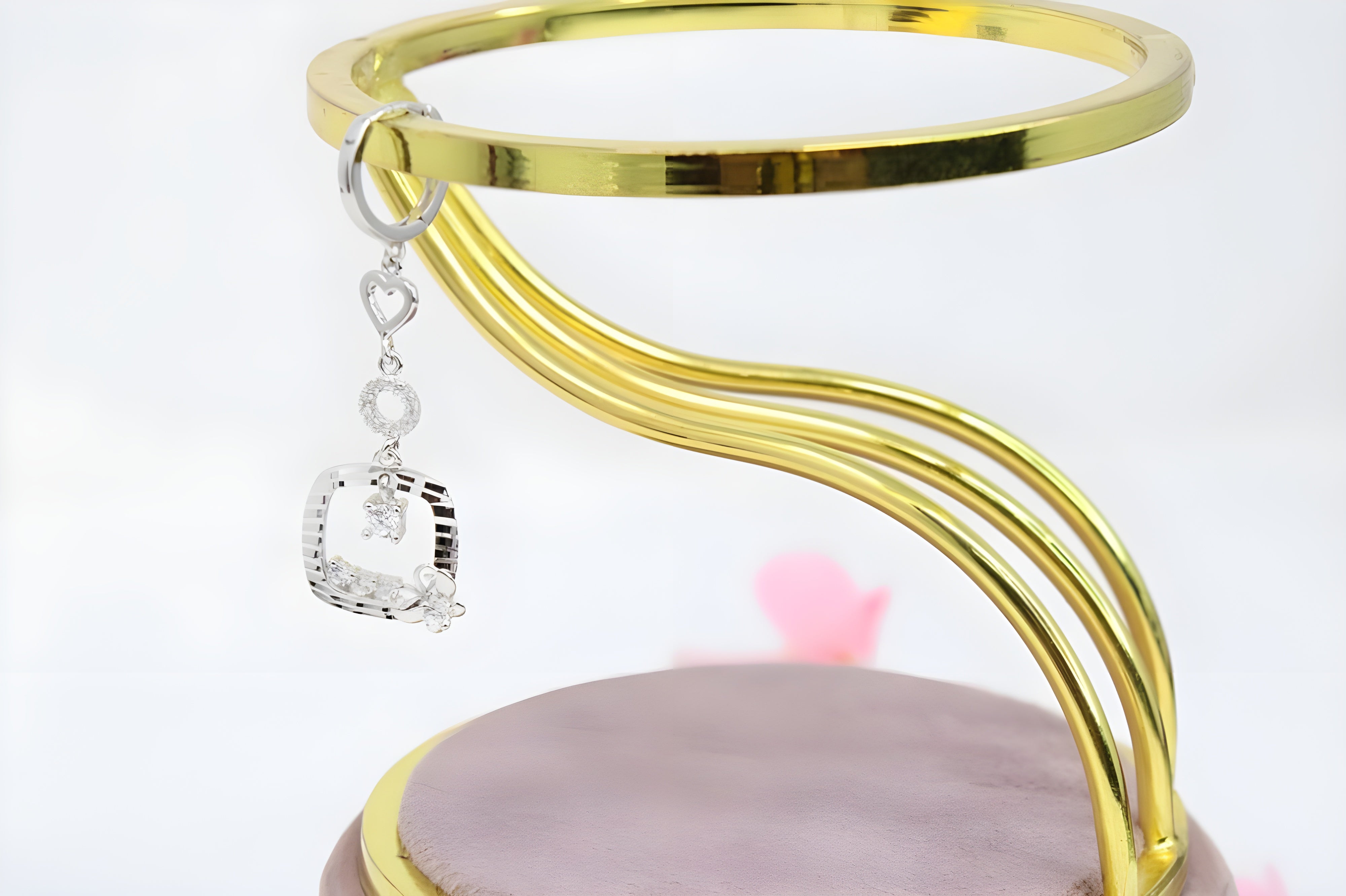 Starlit Sterling Silver VeeLux Premium Crystal Earrings