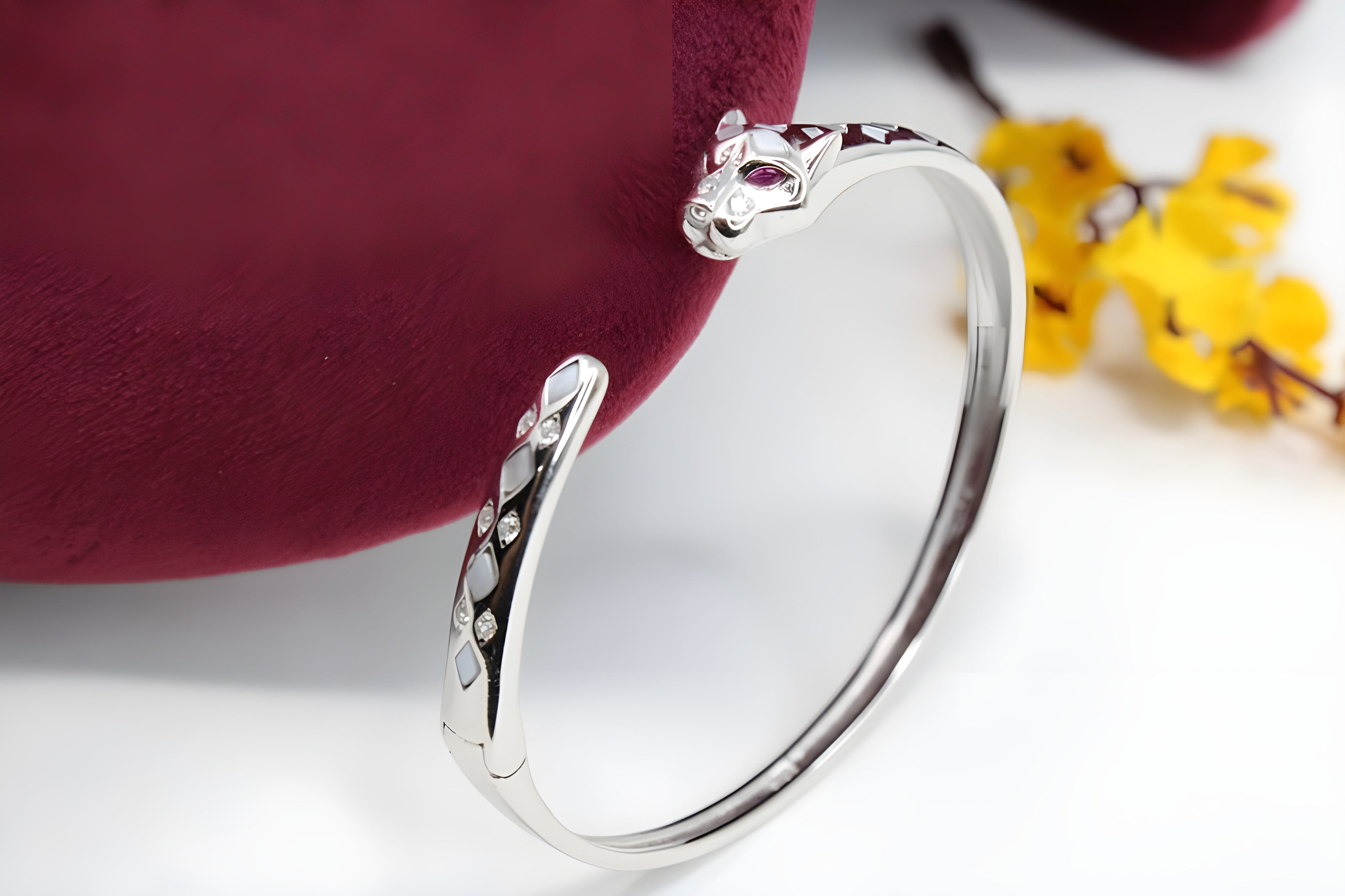 Elegant Charm Sterling Bracelet