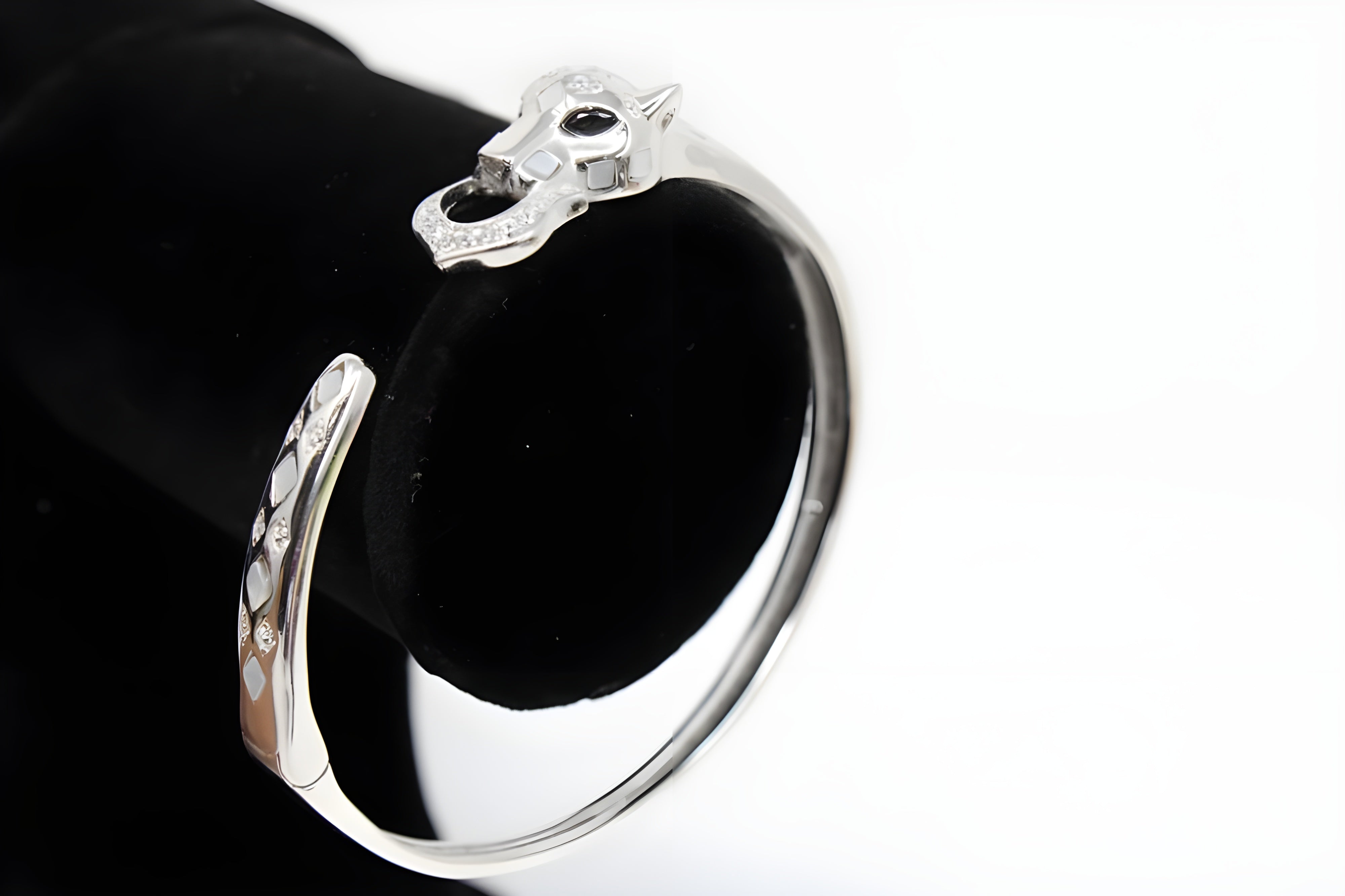 Sterling Serpent VeeLux Premium Crystal Bracelet