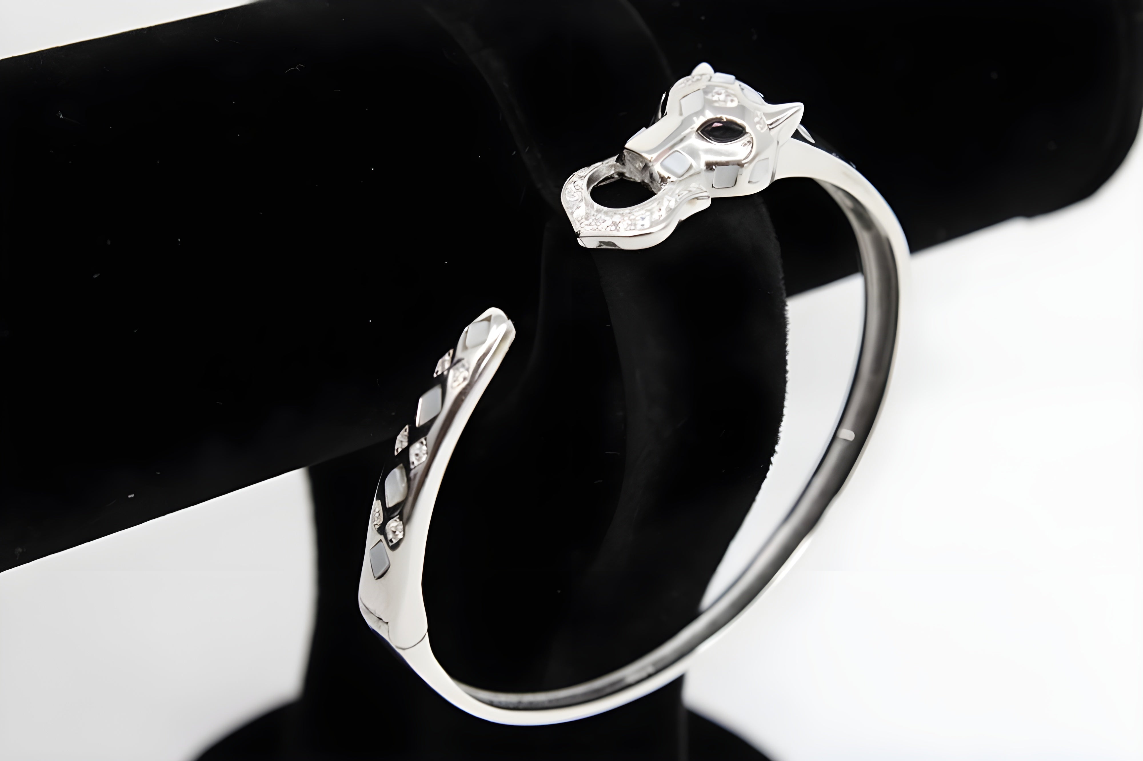Sterling Serpent VeeLux Premium Crystal Bracelet