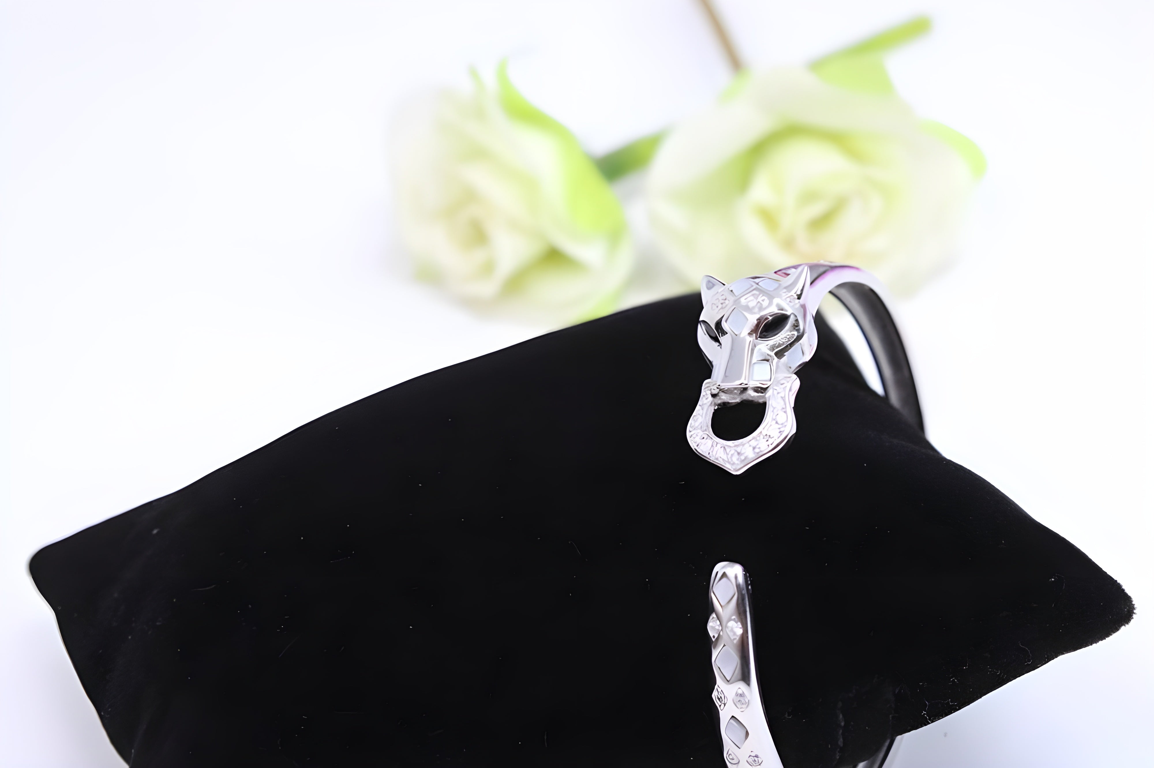 Sterling Serpent VeeLux Premium Crystal Bracelet
