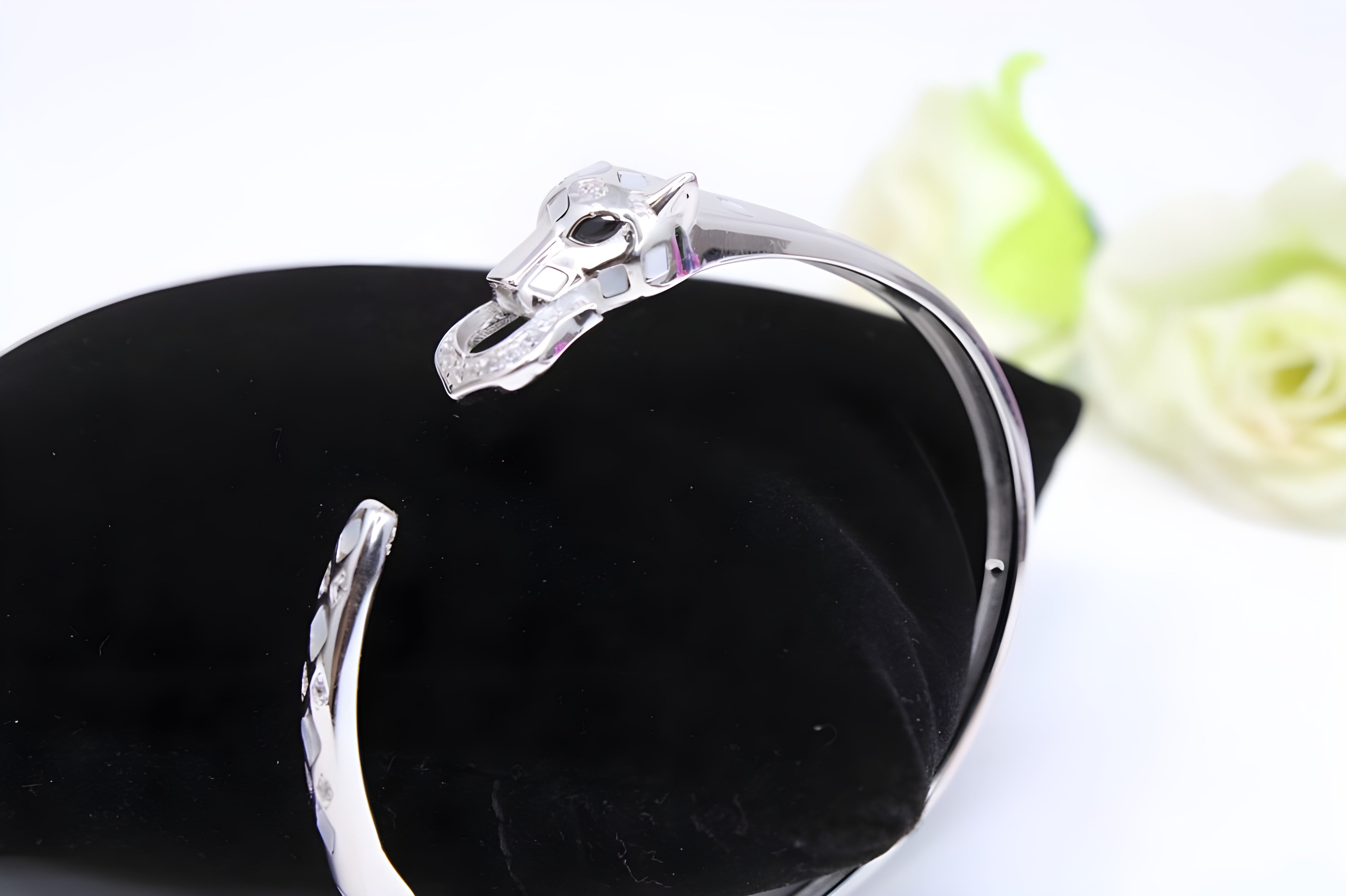 Sterling Serpent VeeLux Premium Crystal Bracelet
