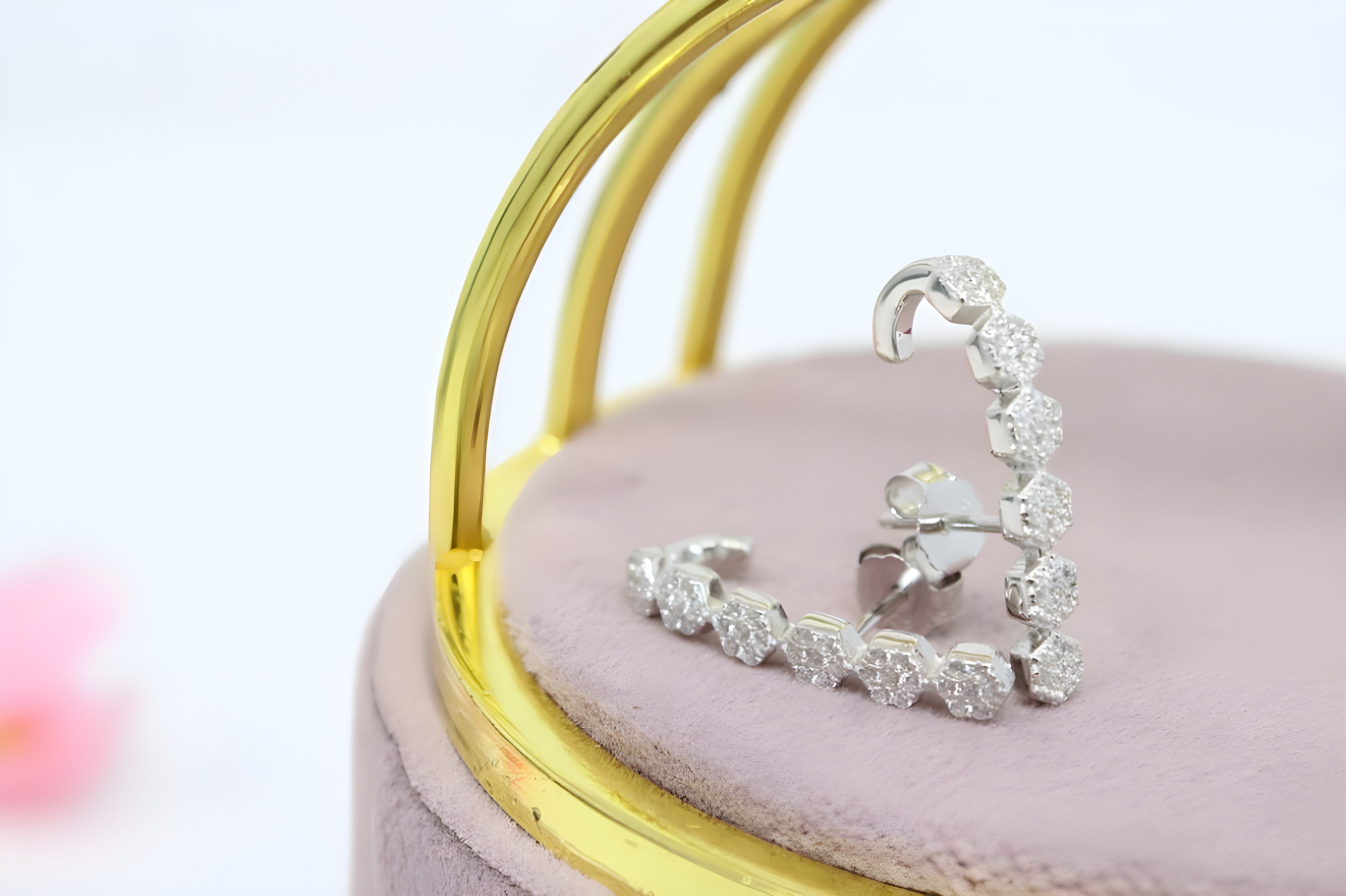 Sterling Silver VeeLux Premium Crystal Enchanted Elegance Earrings