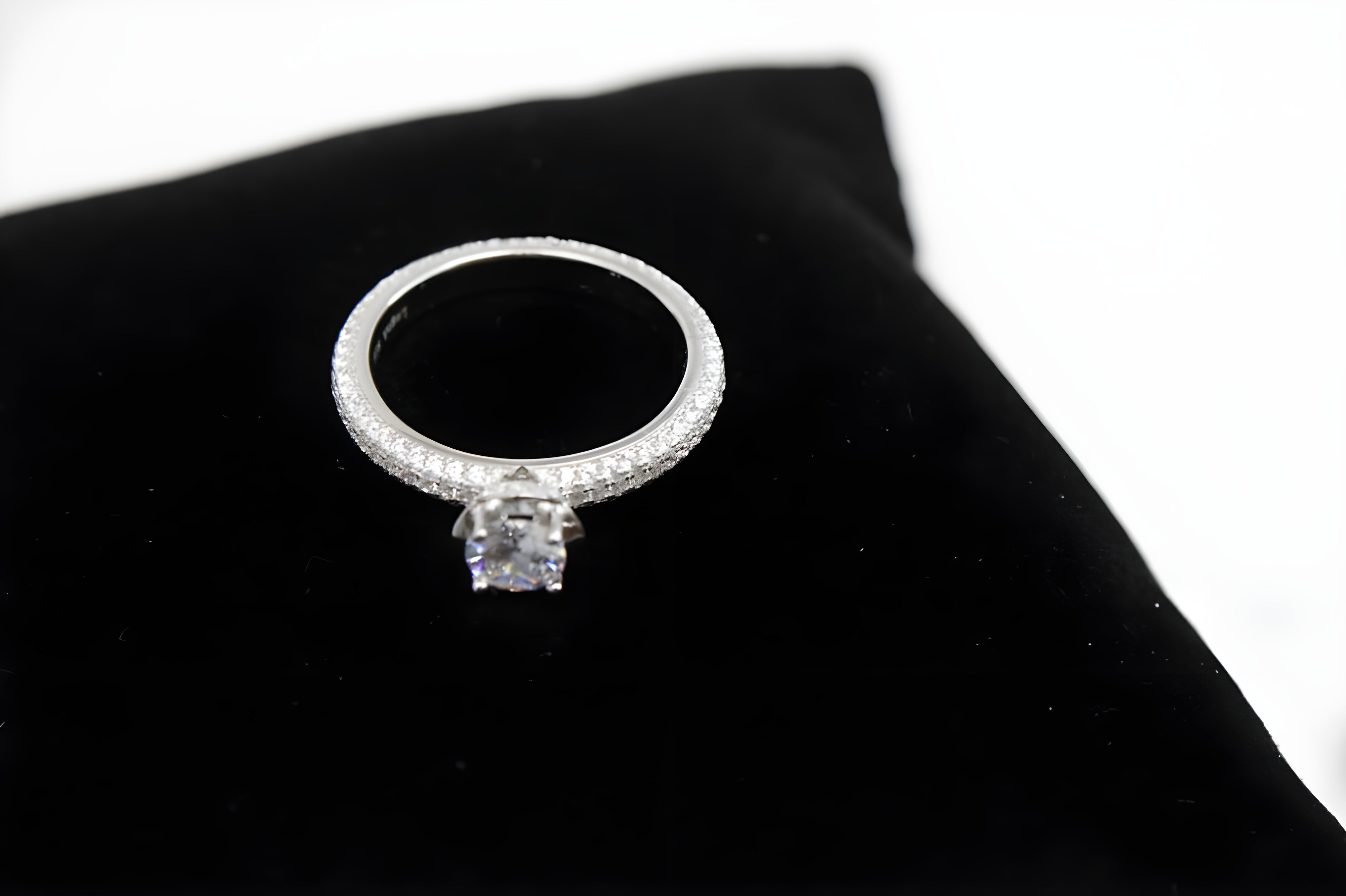 Celestial Sparkle Sterling Silver VeeLux Premium Crystal Ring
