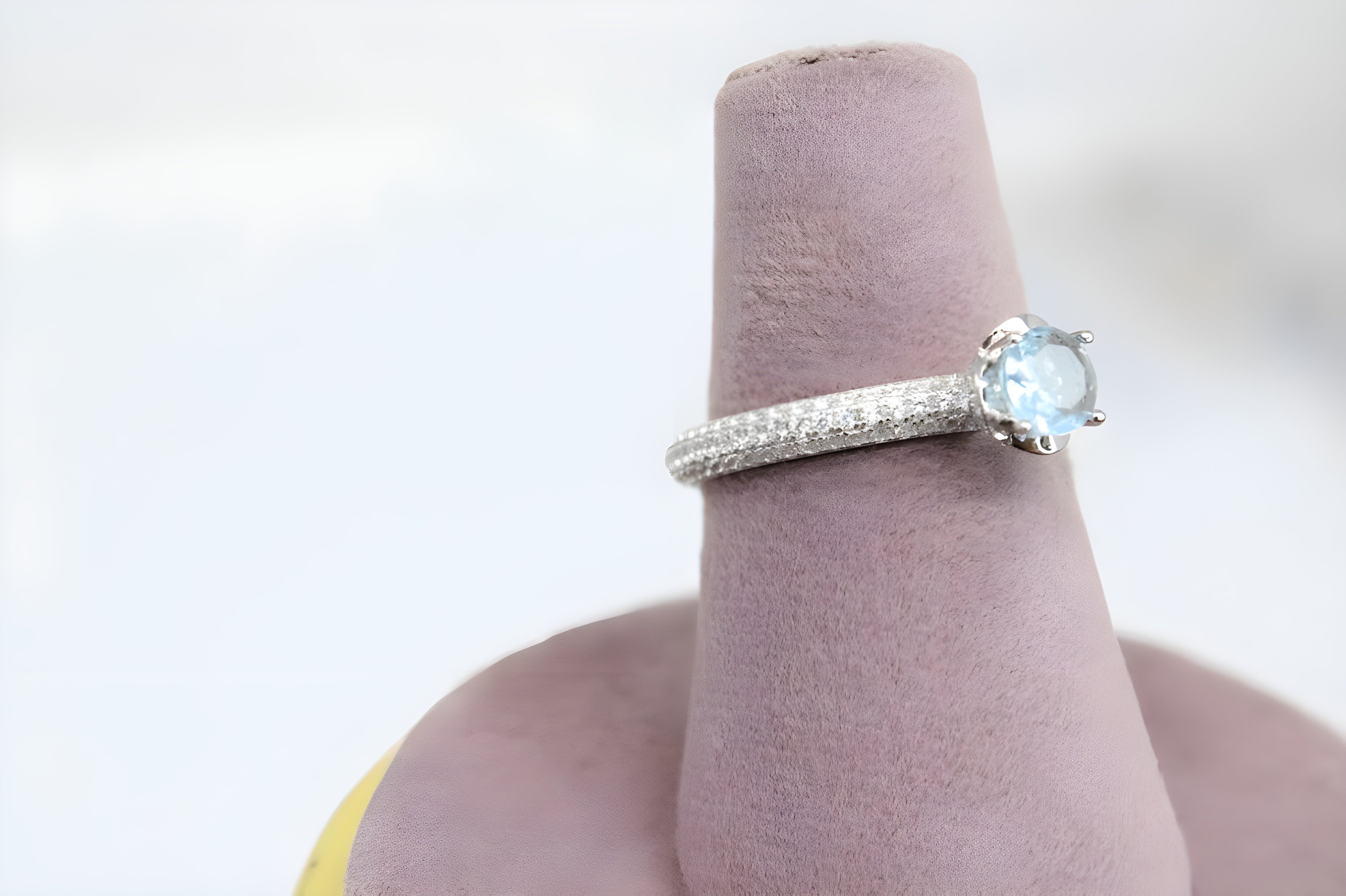 Celestial Sparkle Sterling Silver VeeLux Premium Crystal Ring