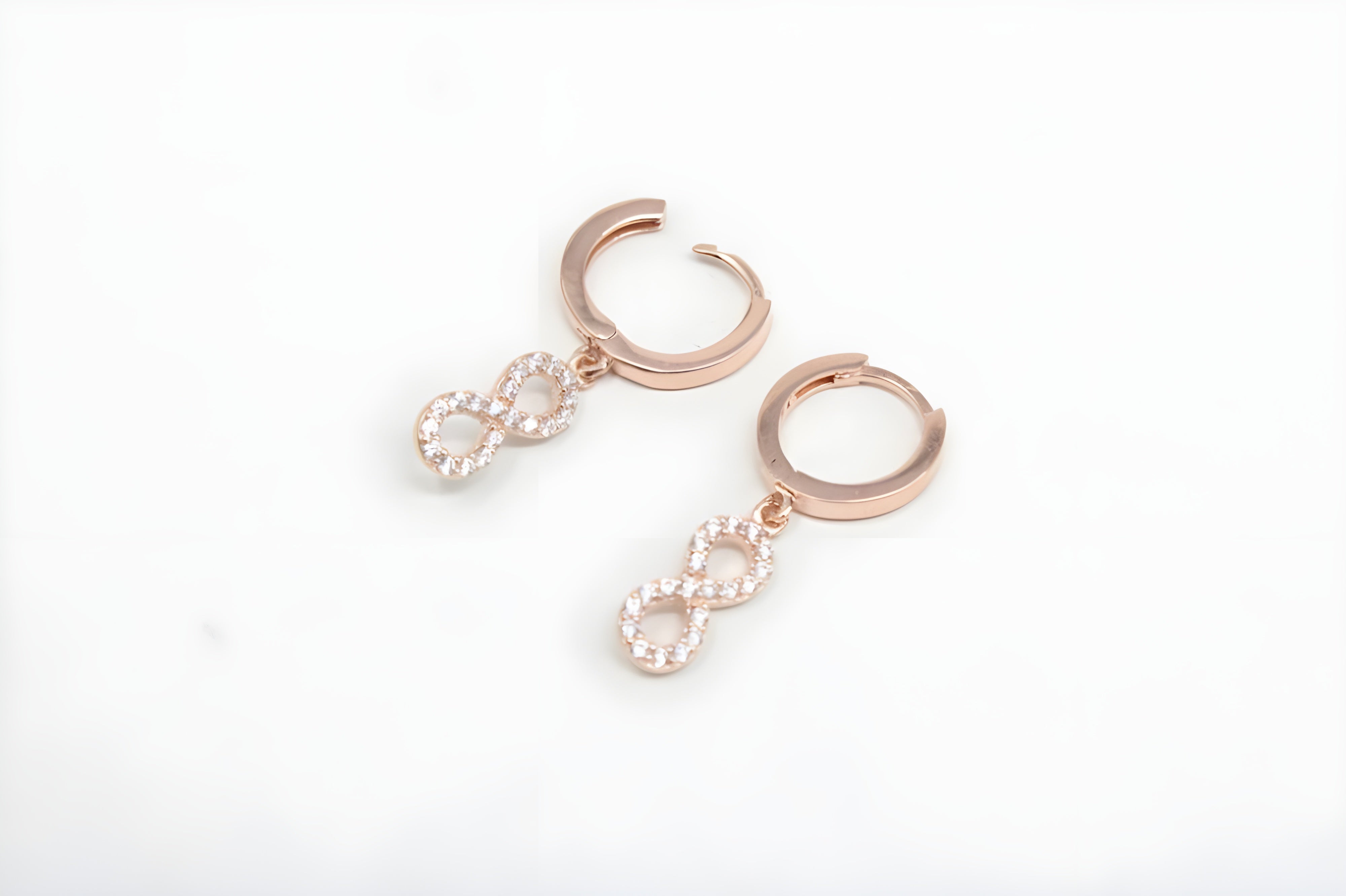 Golden Cascade 92.5 Sterling Silver with Copper Gold Dangling Earrings