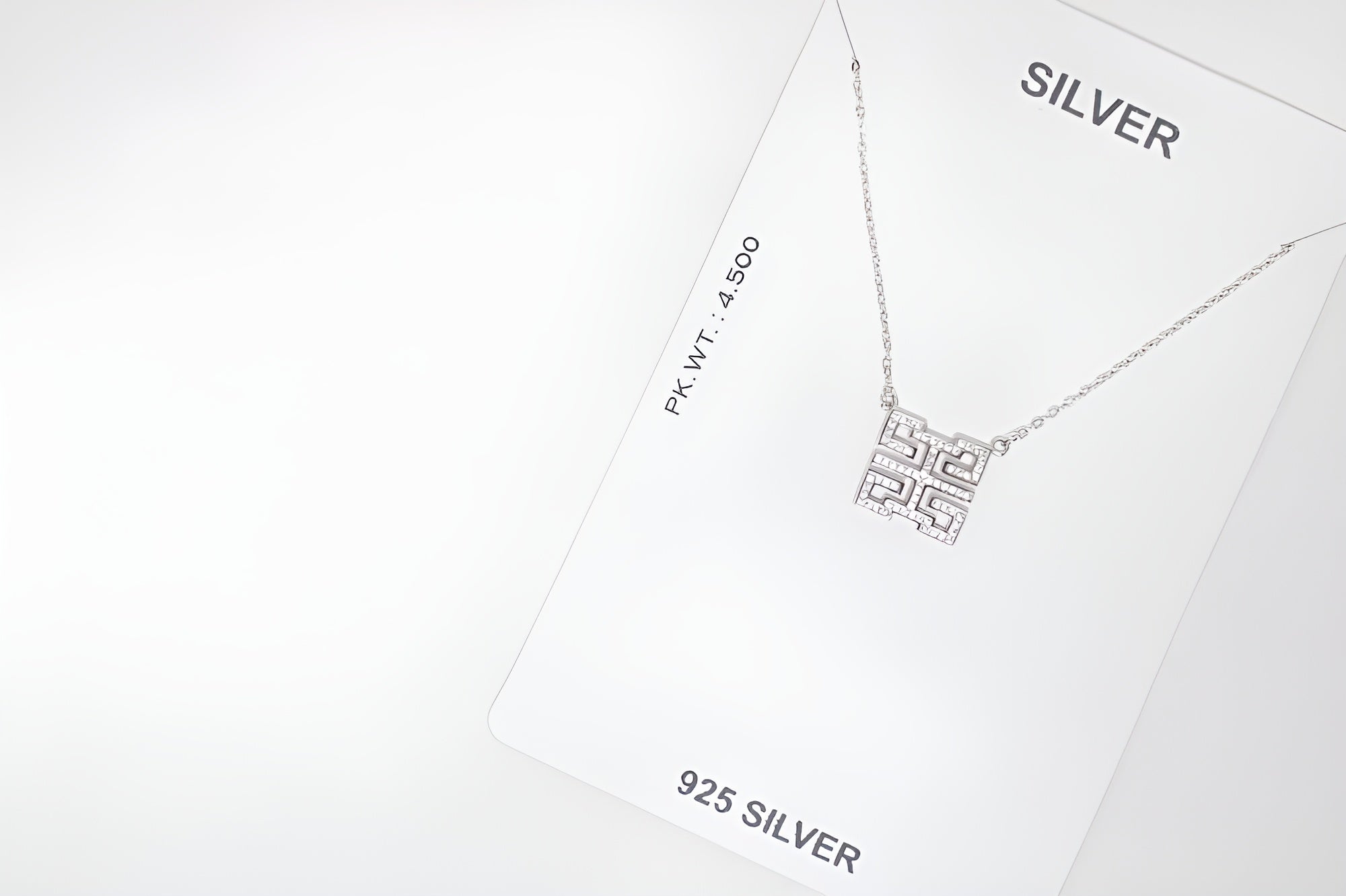 Contemporary VeeLux Crystal Geometric Pendant