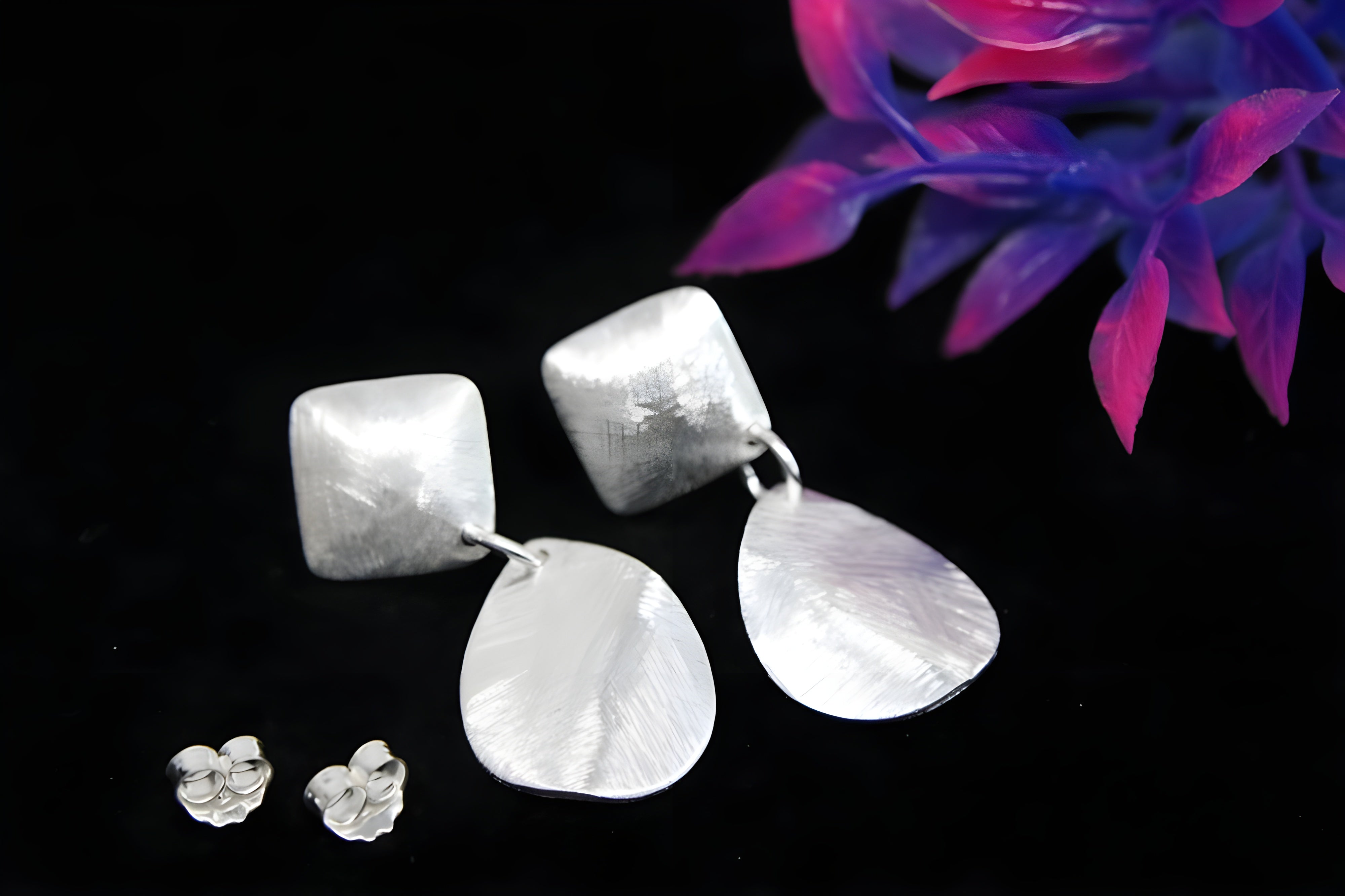 92.5  Sterling  Silver Symphony Earrings