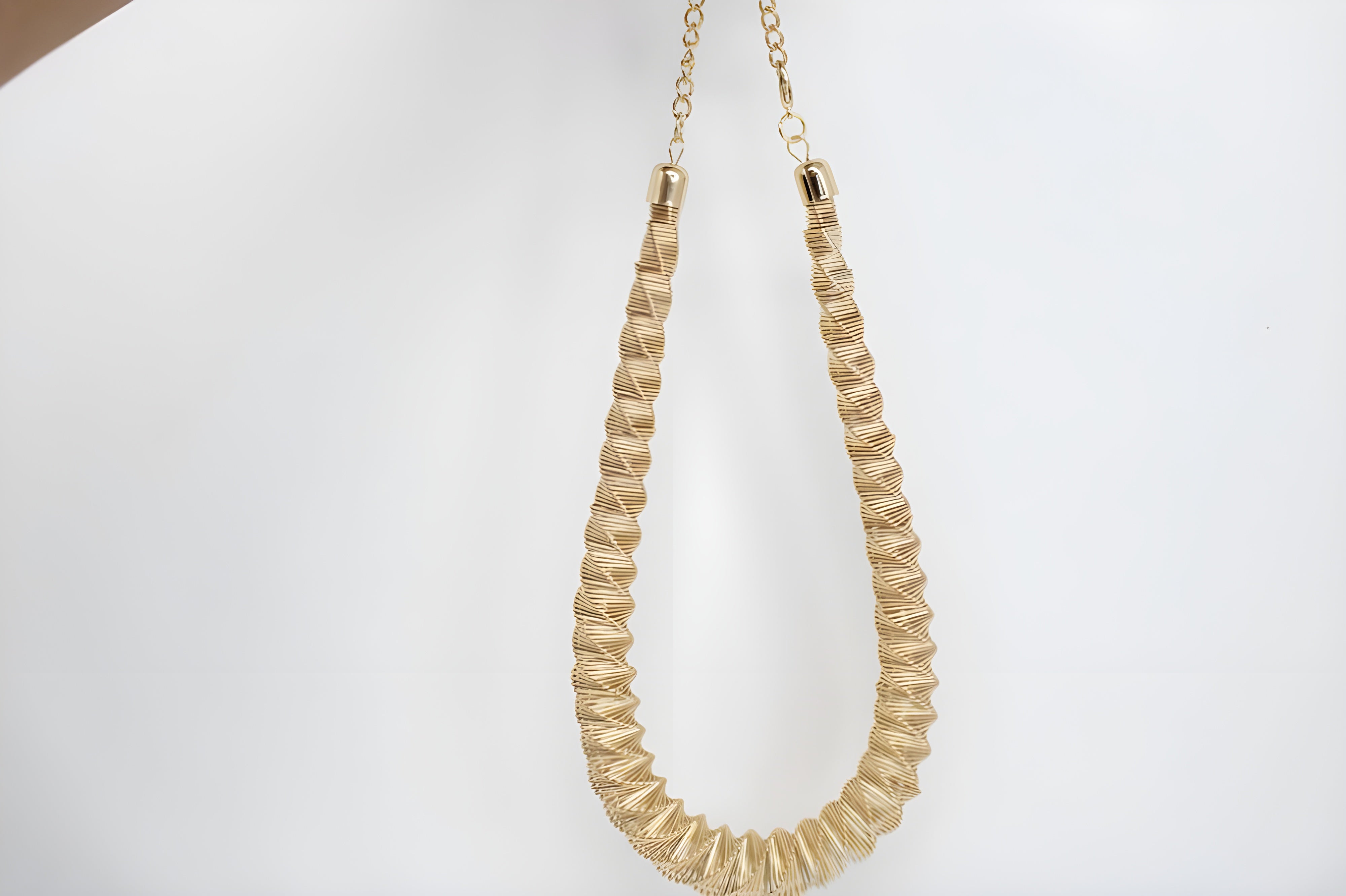 Twisted Grace Gold Necklace