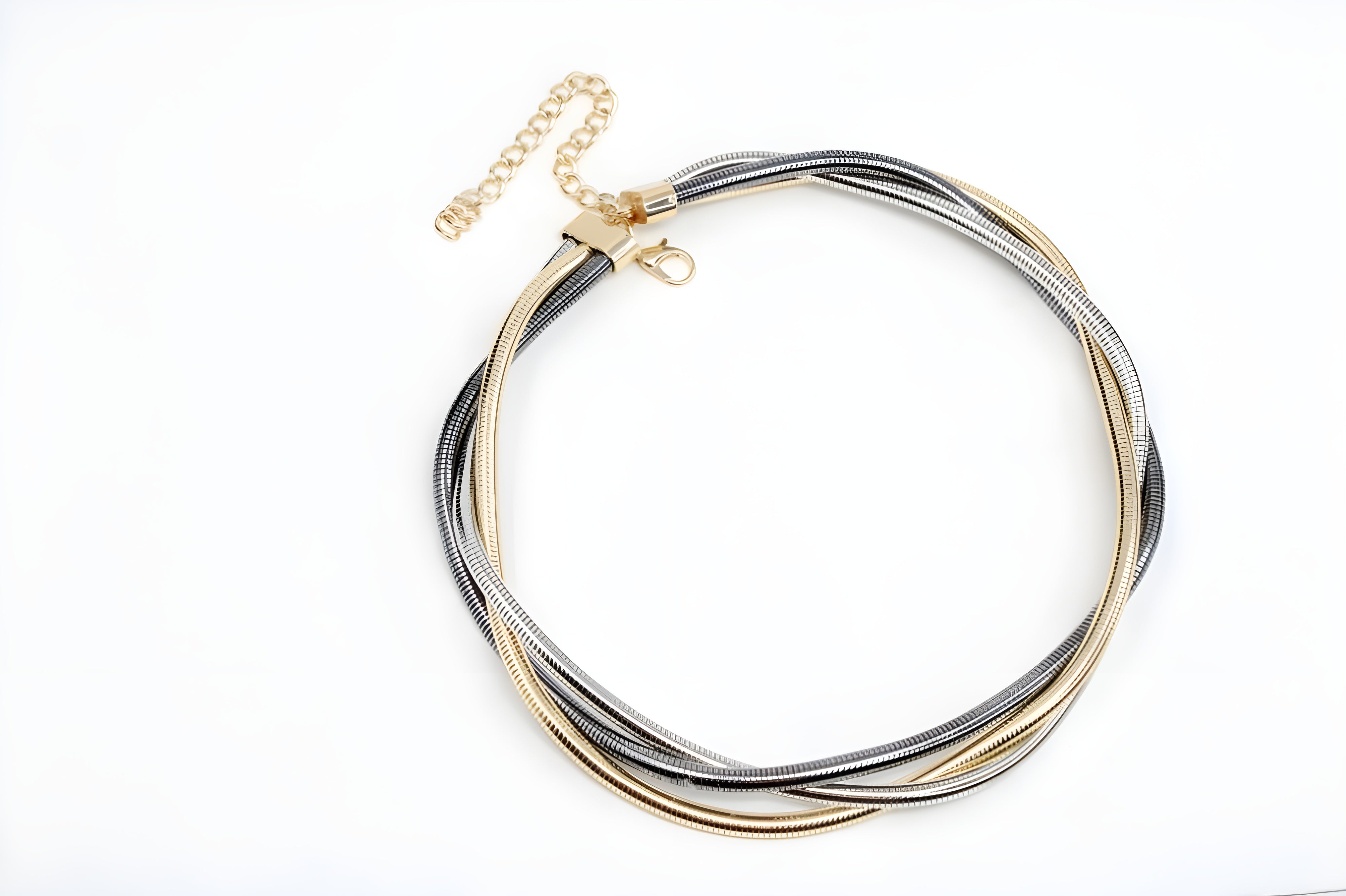 Radiant Spectrum 3-Layer Necklace