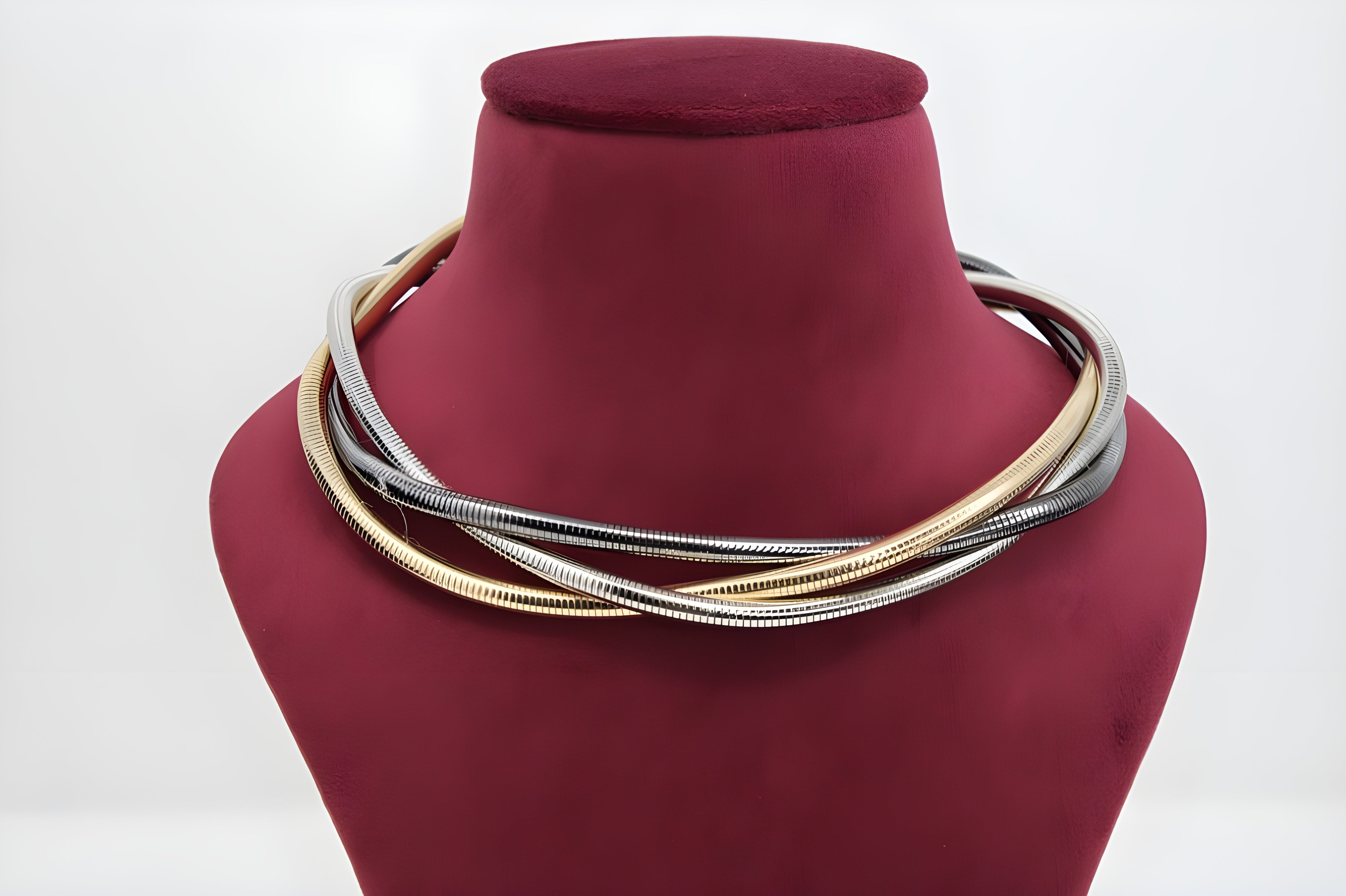 Radiant Spectrum 3-Layer Necklace