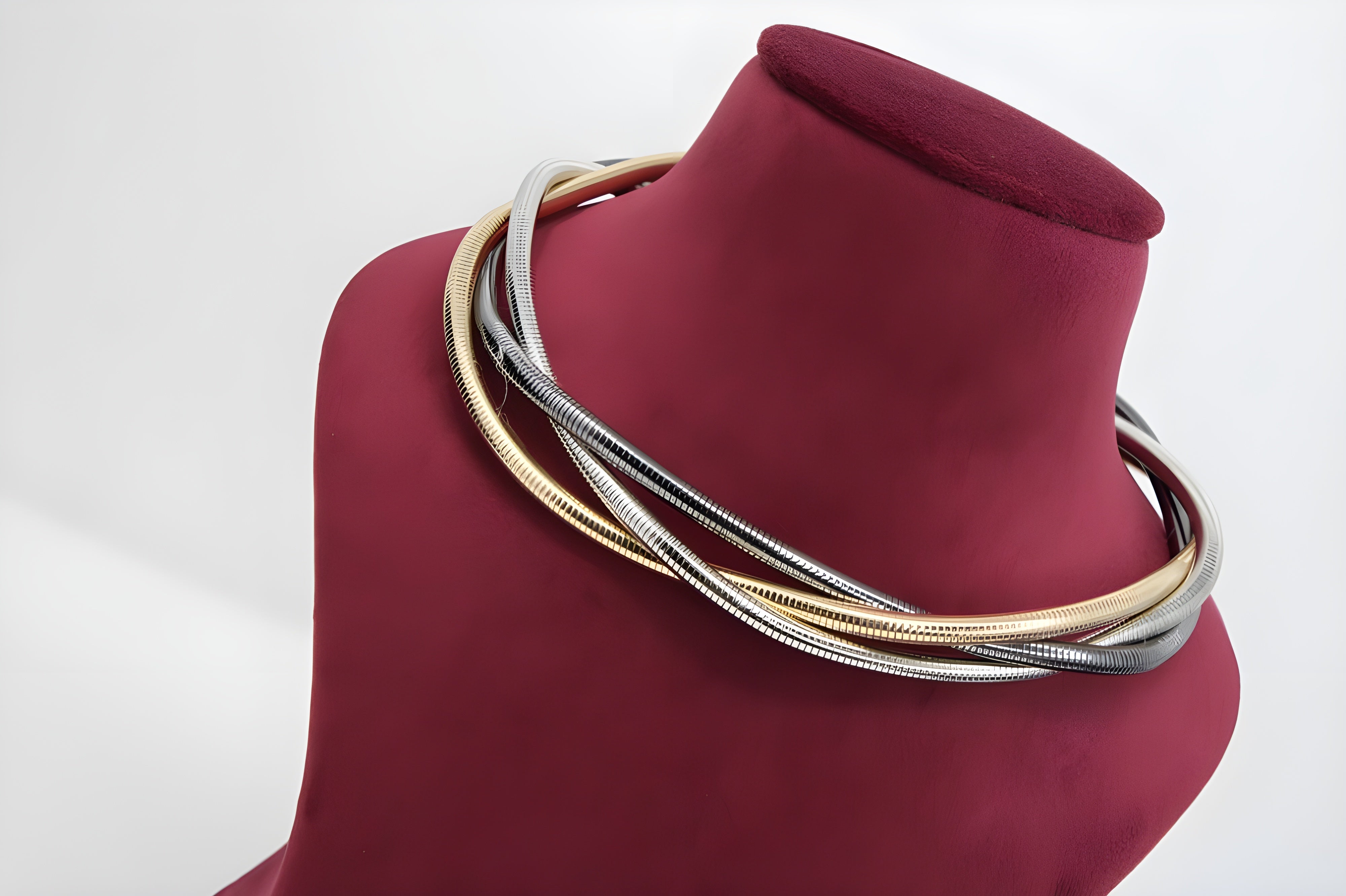 Radiant Spectrum 3-Layer Necklace