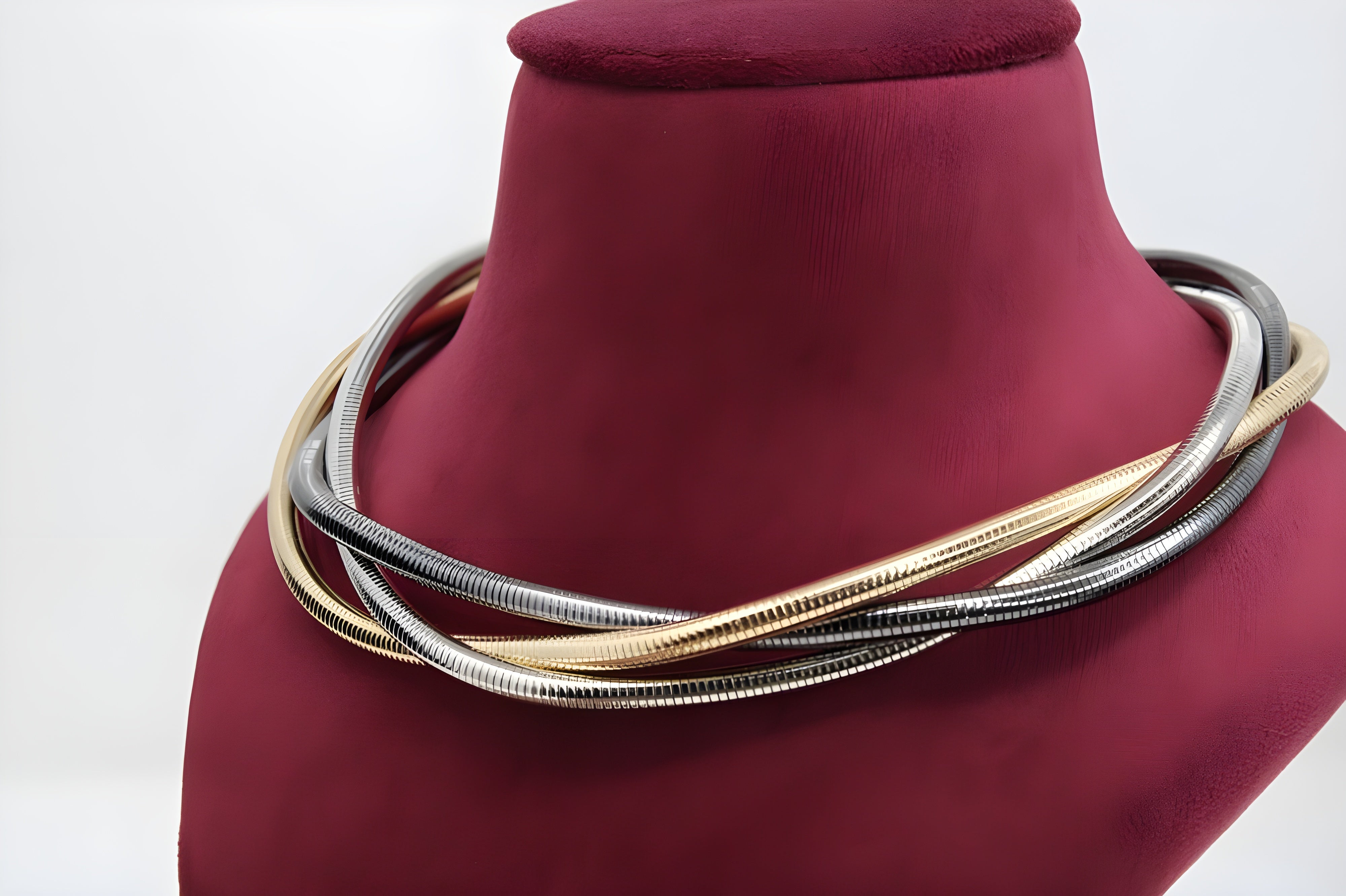 Radiant Spectrum 3-Layer Necklace