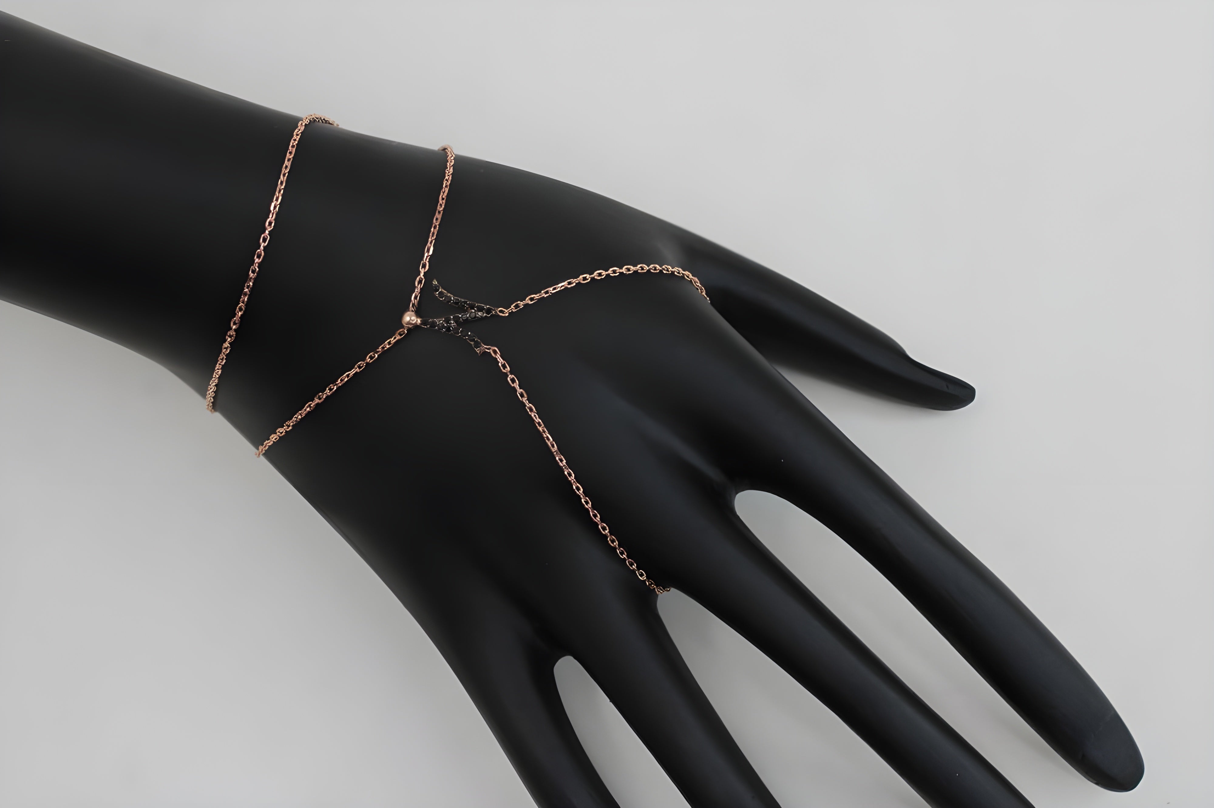 Shimmering Initial "N" Silver Bracelet