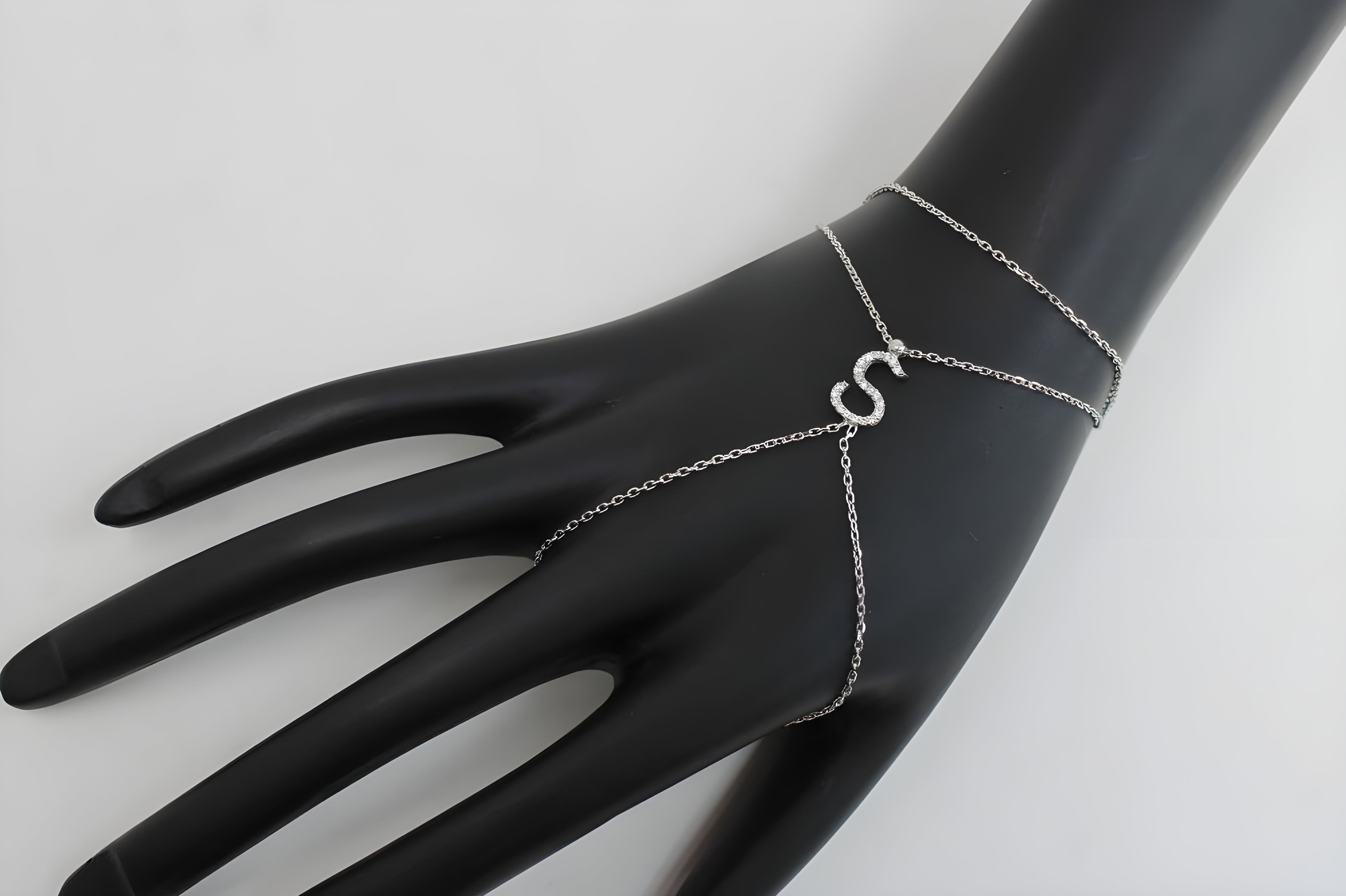 Lustre Silver S Bracelet