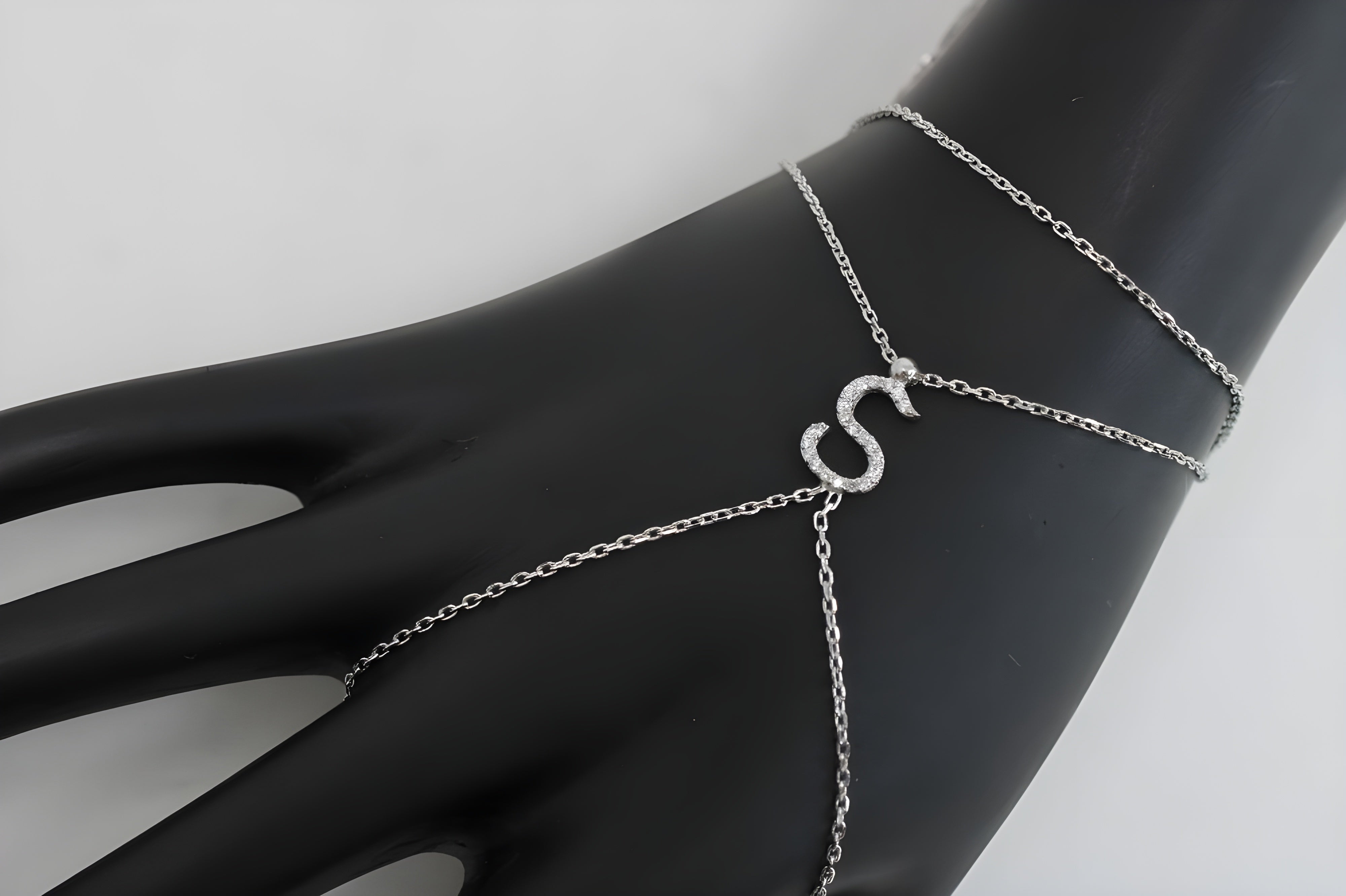 Lustre Silver S Bracelet