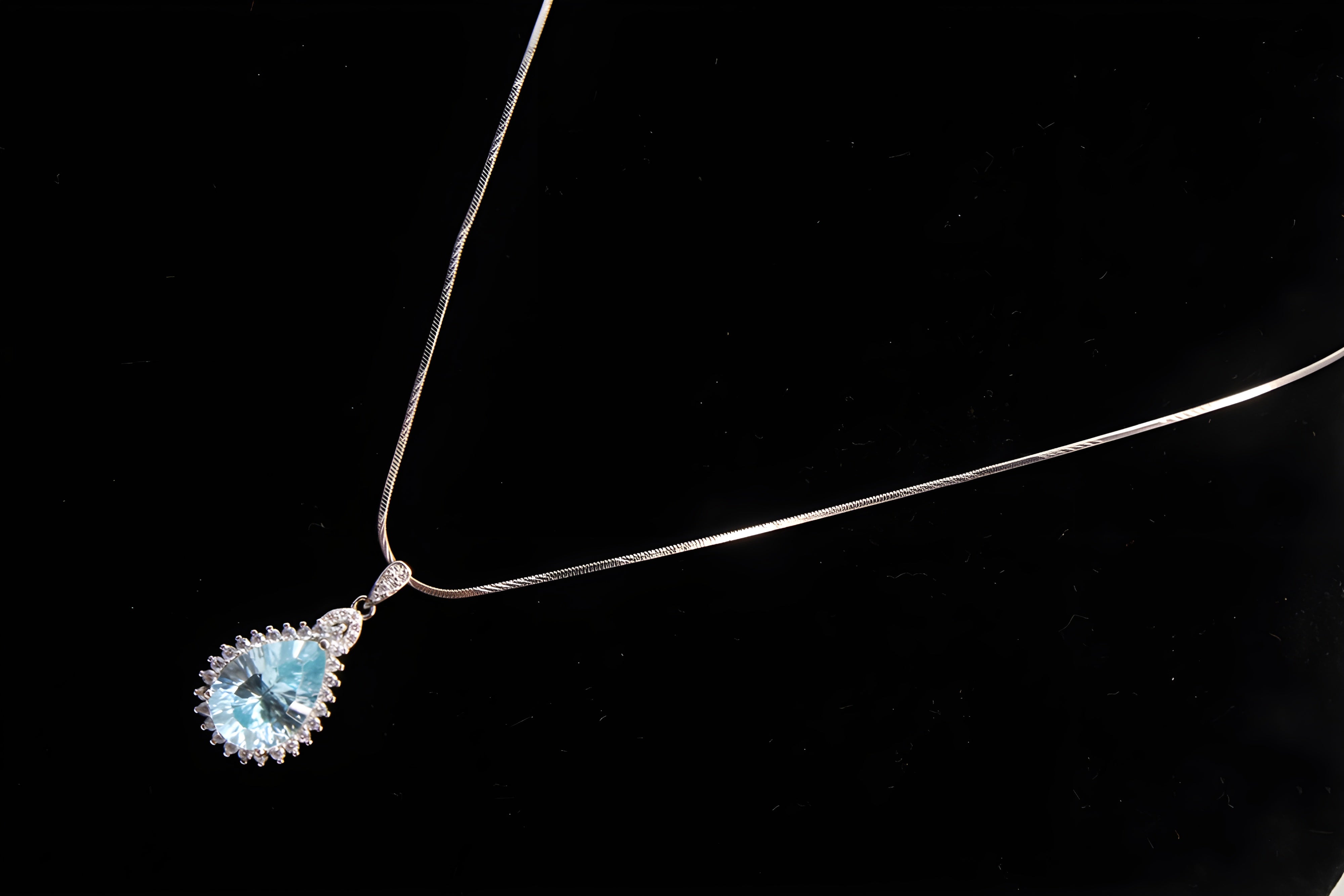 Sterling Blissful Oval Pendant