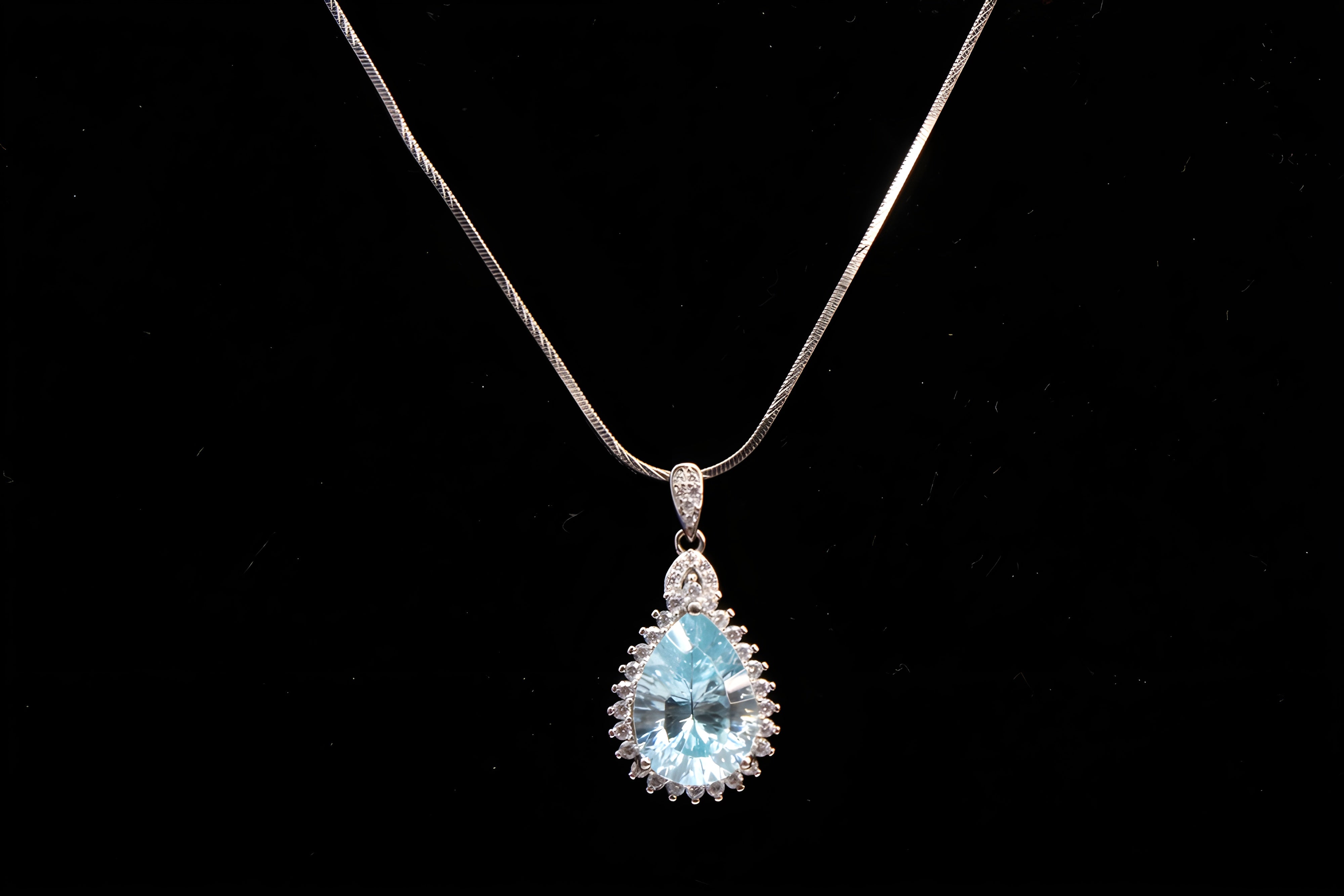 Sterling Blissful Oval Pendant
