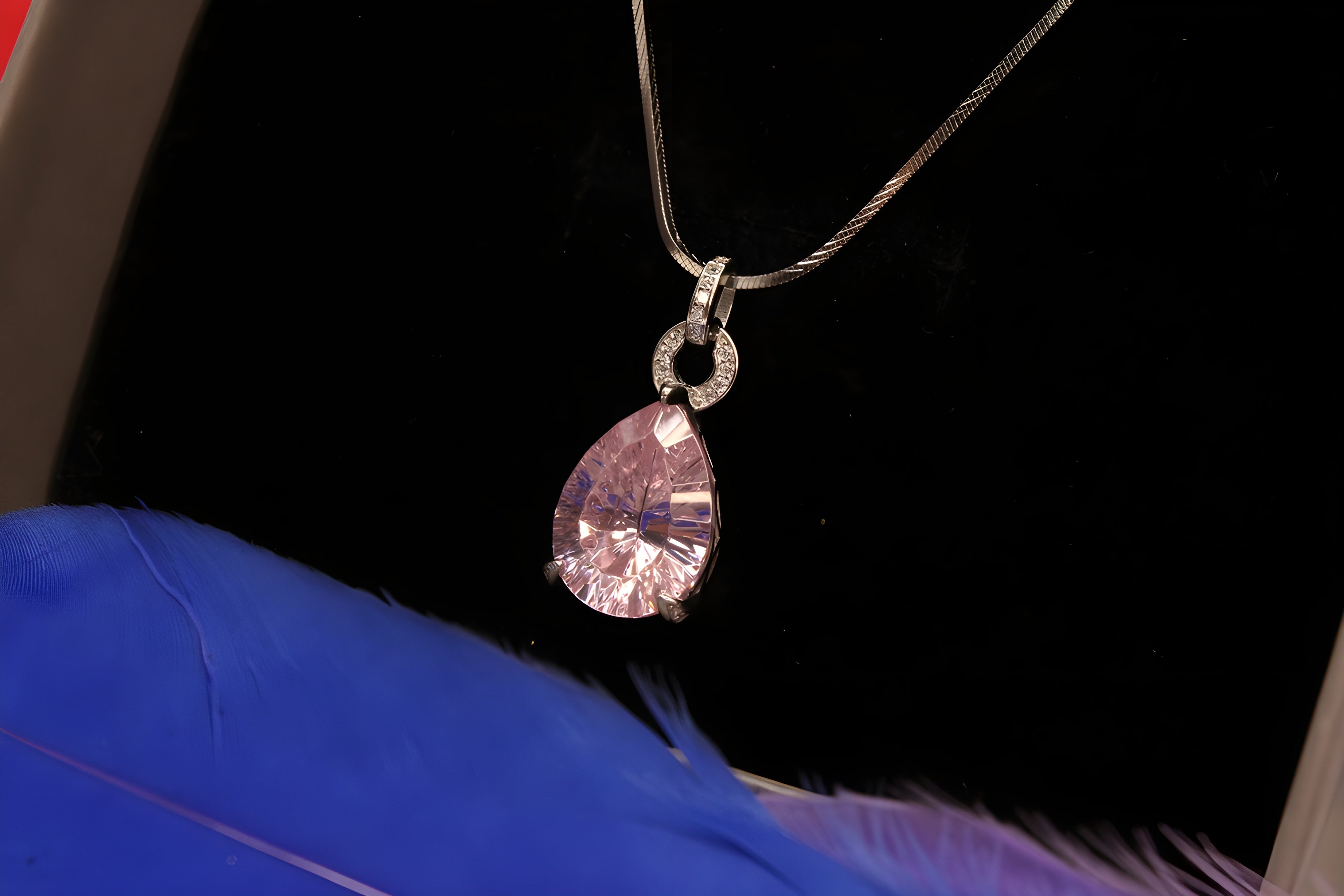 Sterling Silver Azure Elegance Pendant