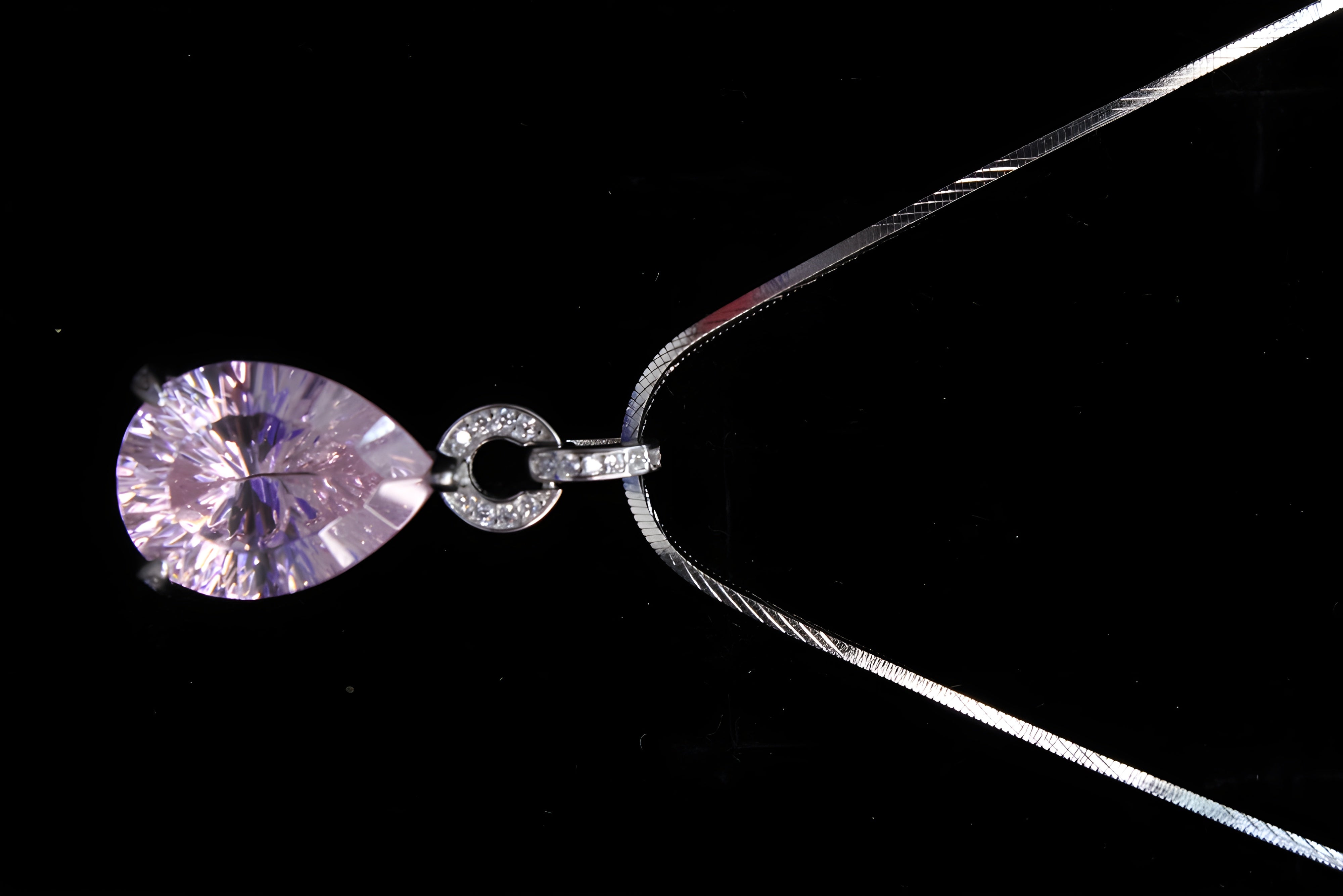 Sterling Silver Azure Elegance Pendant