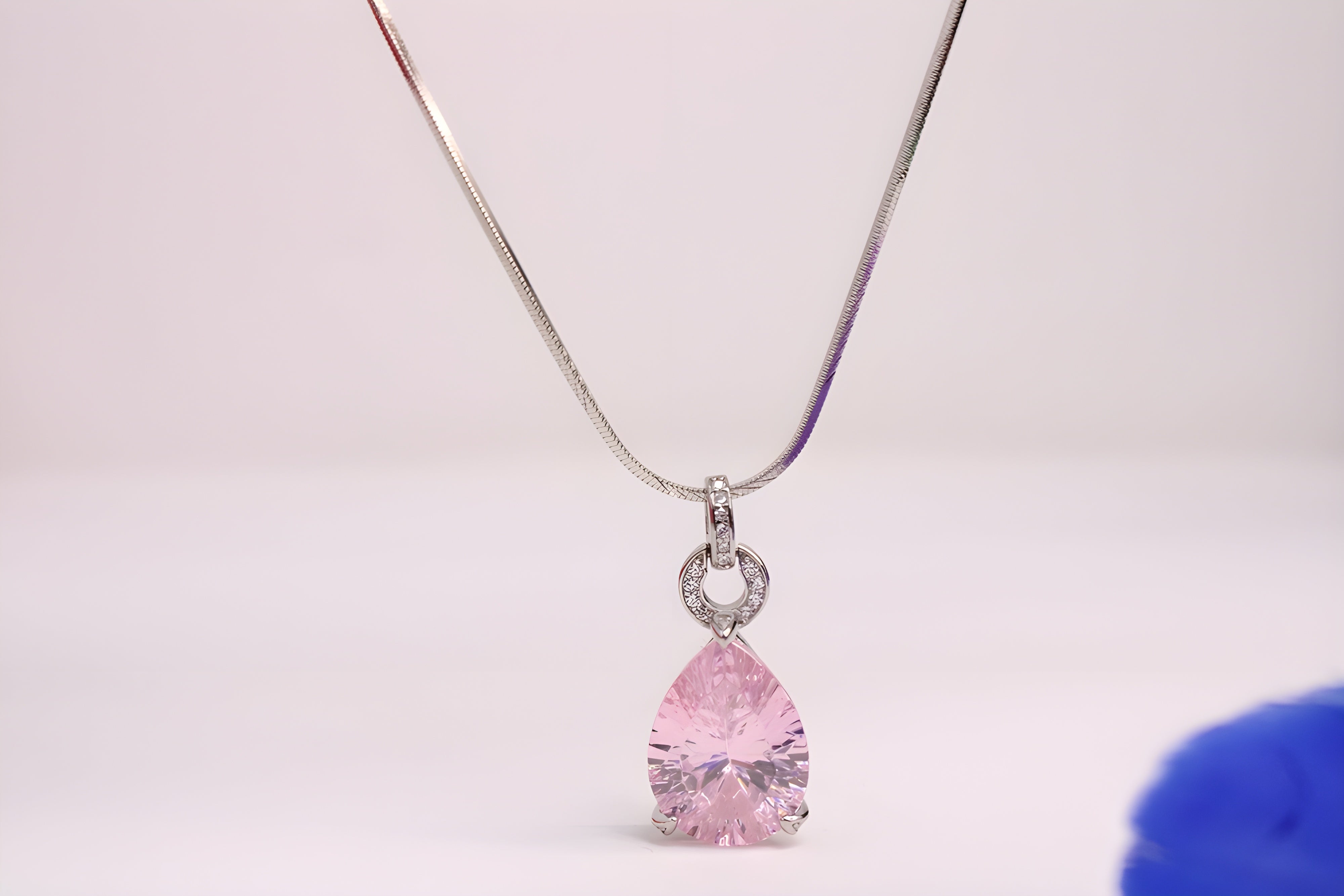 Sterling Silver Azure Elegance Pendant