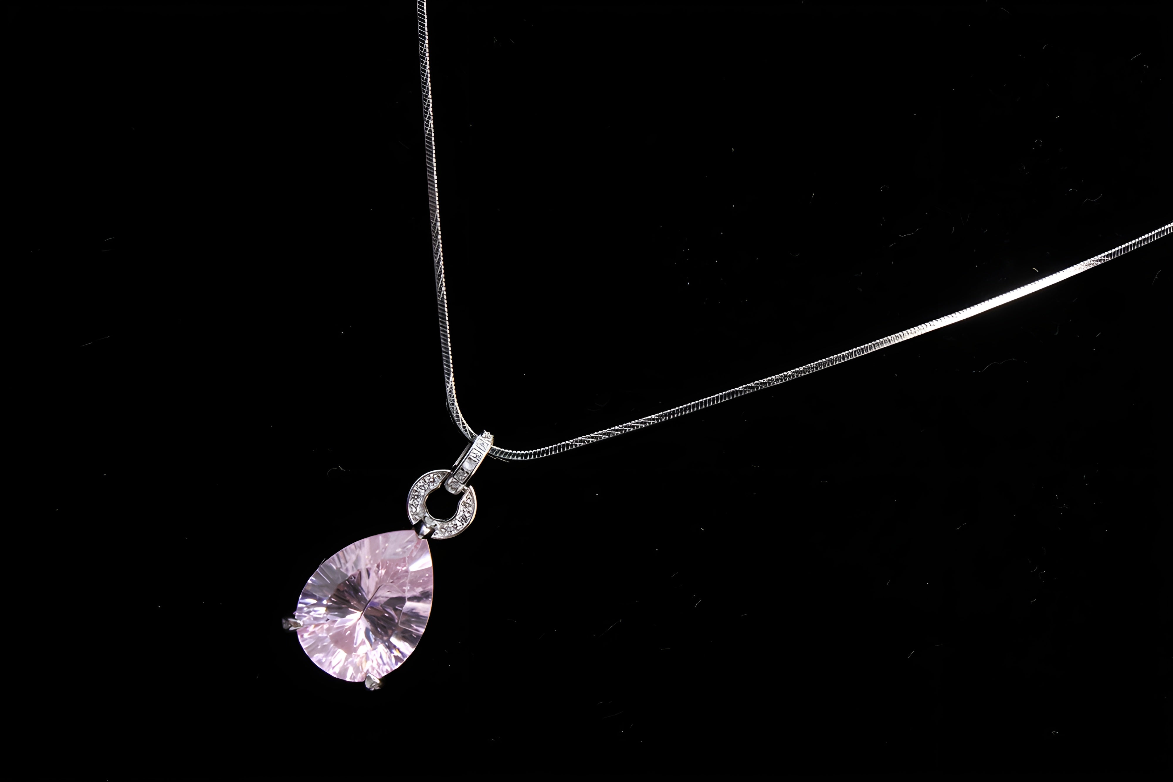 Sterling Silver Azure Elegance Pendant