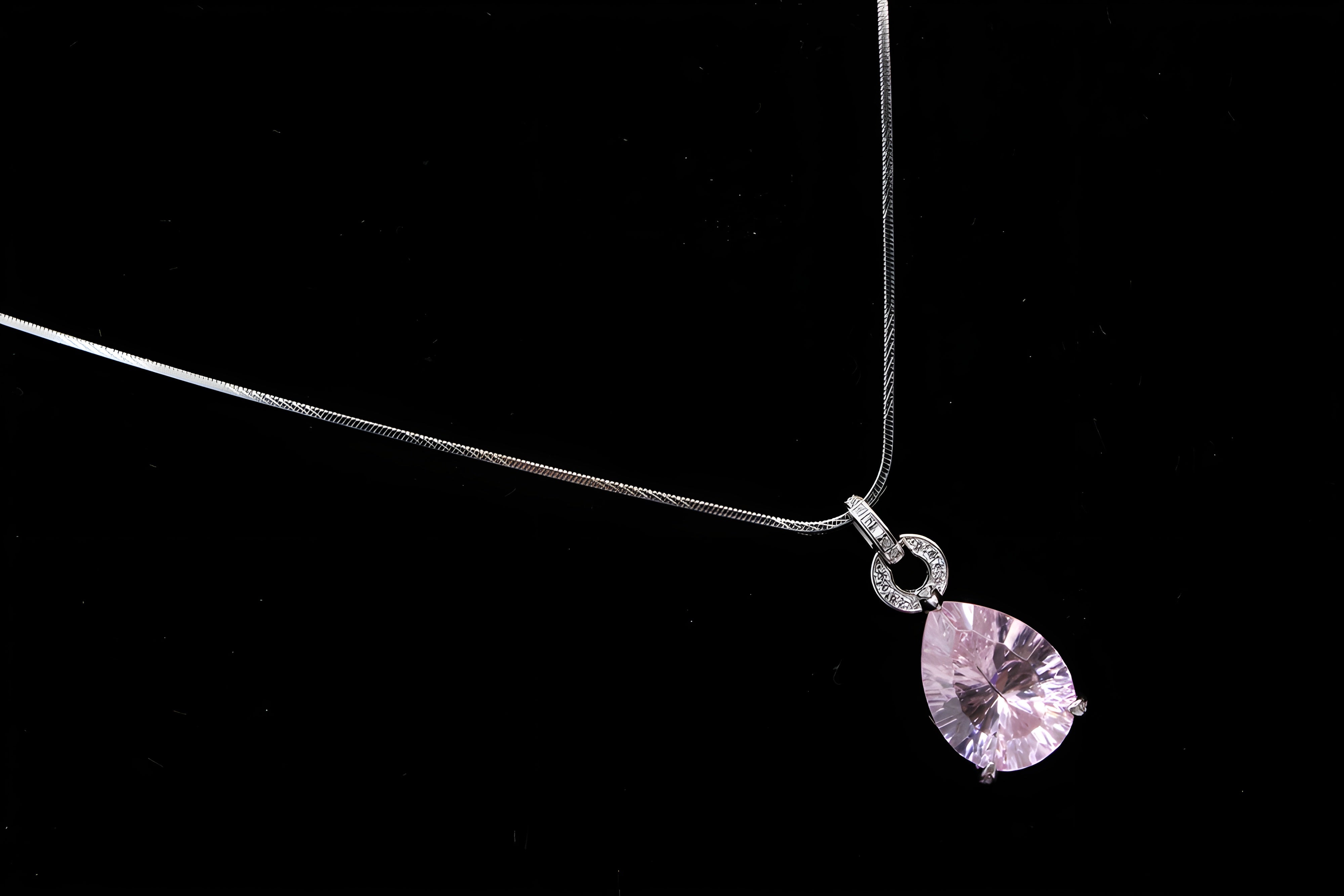 Sterling Silver Azure Elegance Pendant