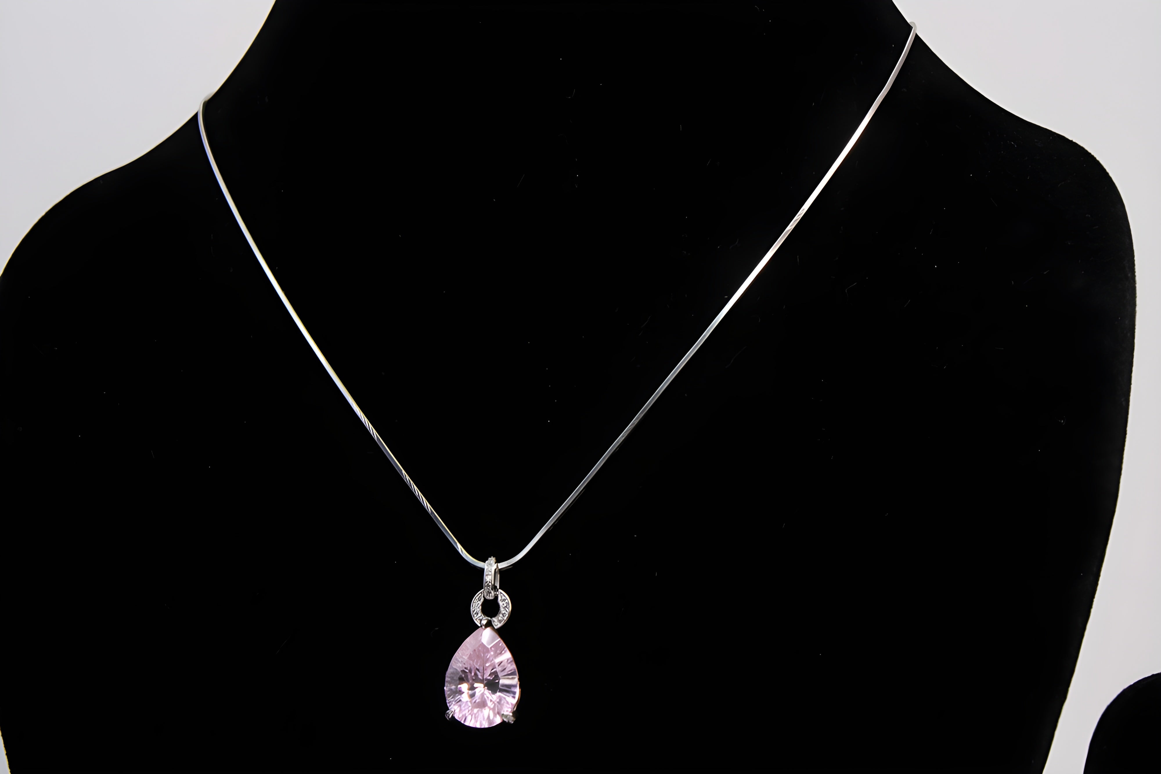 Sterling Silver Azure Elegance Pendant