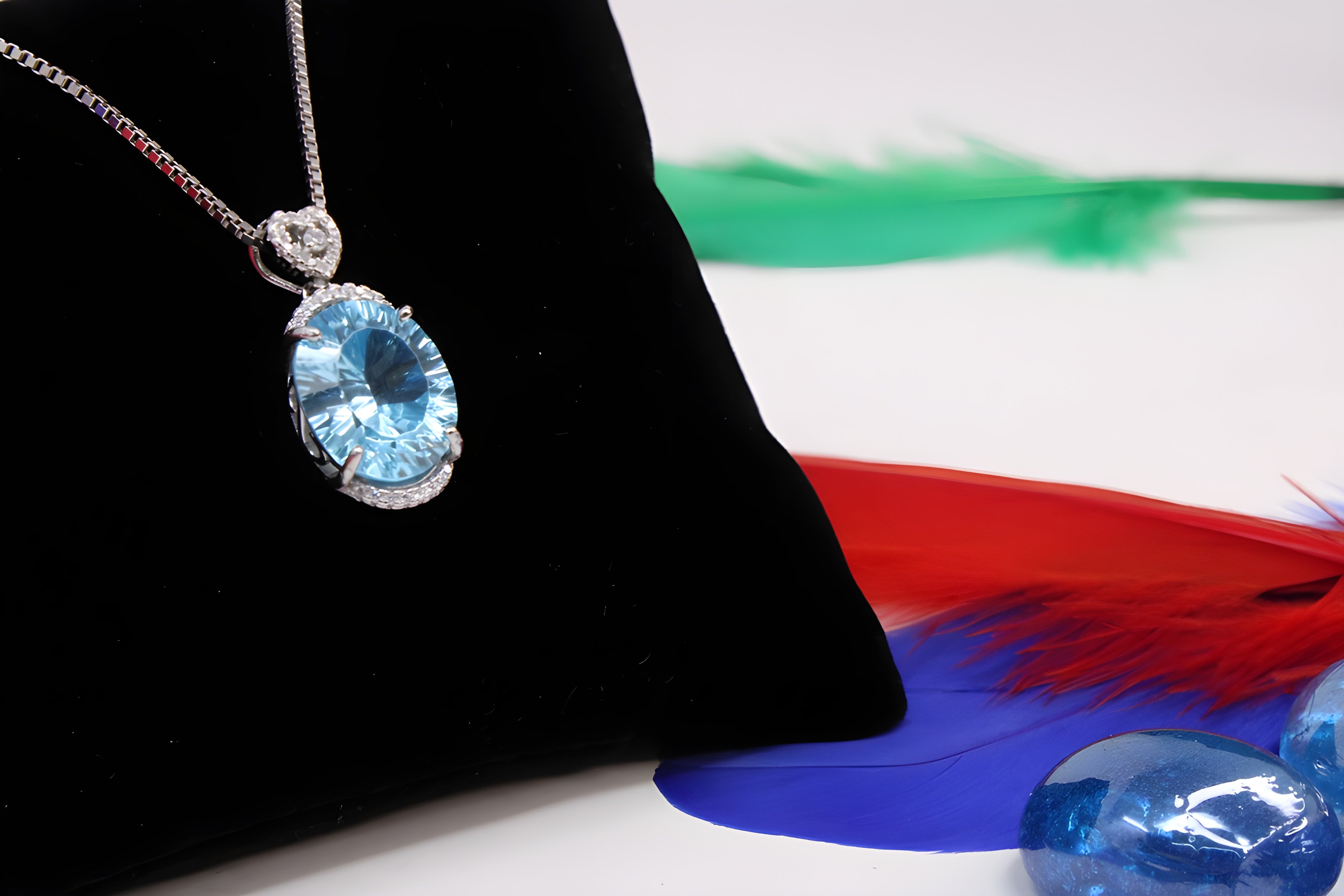 Sterling Serenity Oval Pendant