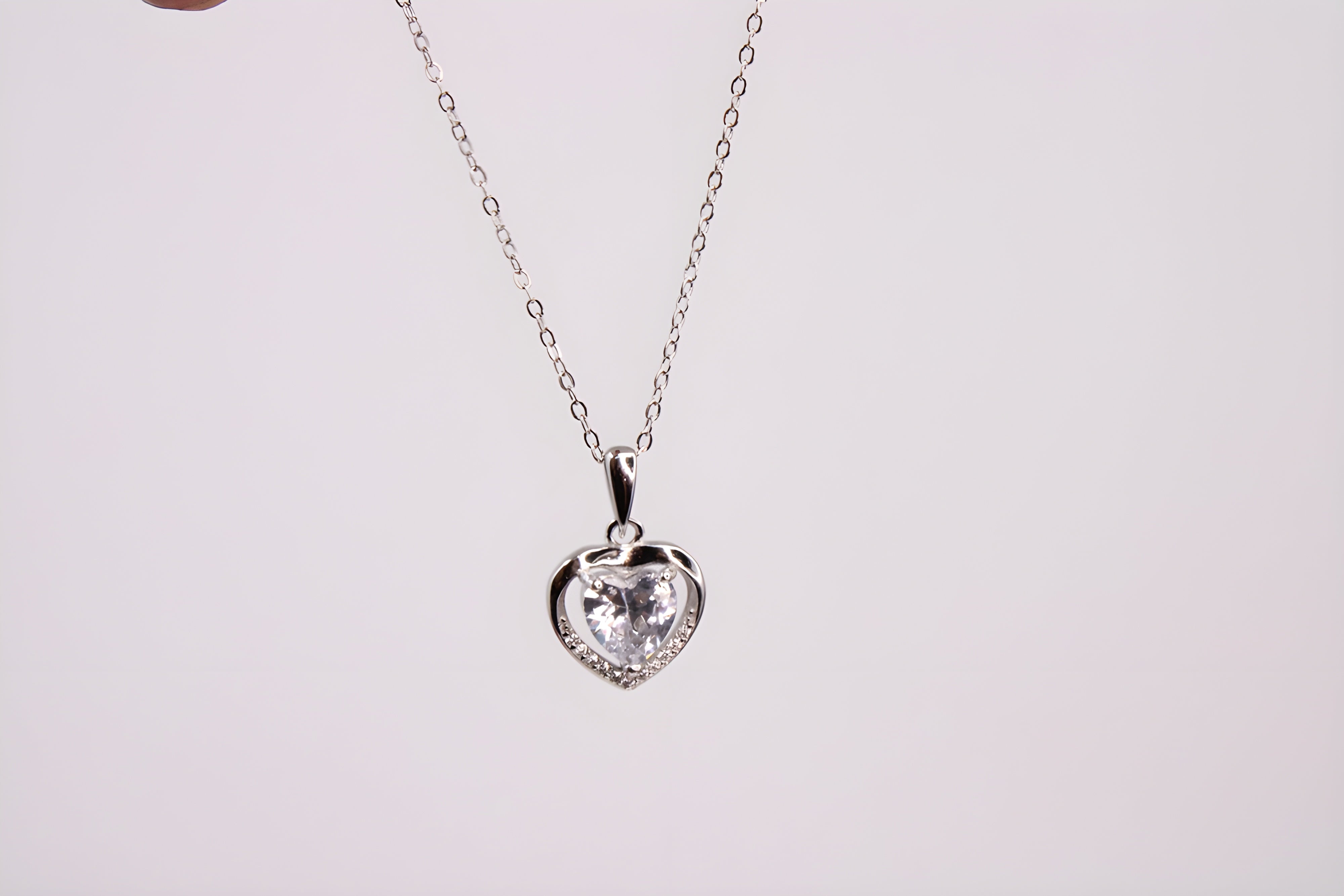 Sterling Silver Heartbeat Pendant